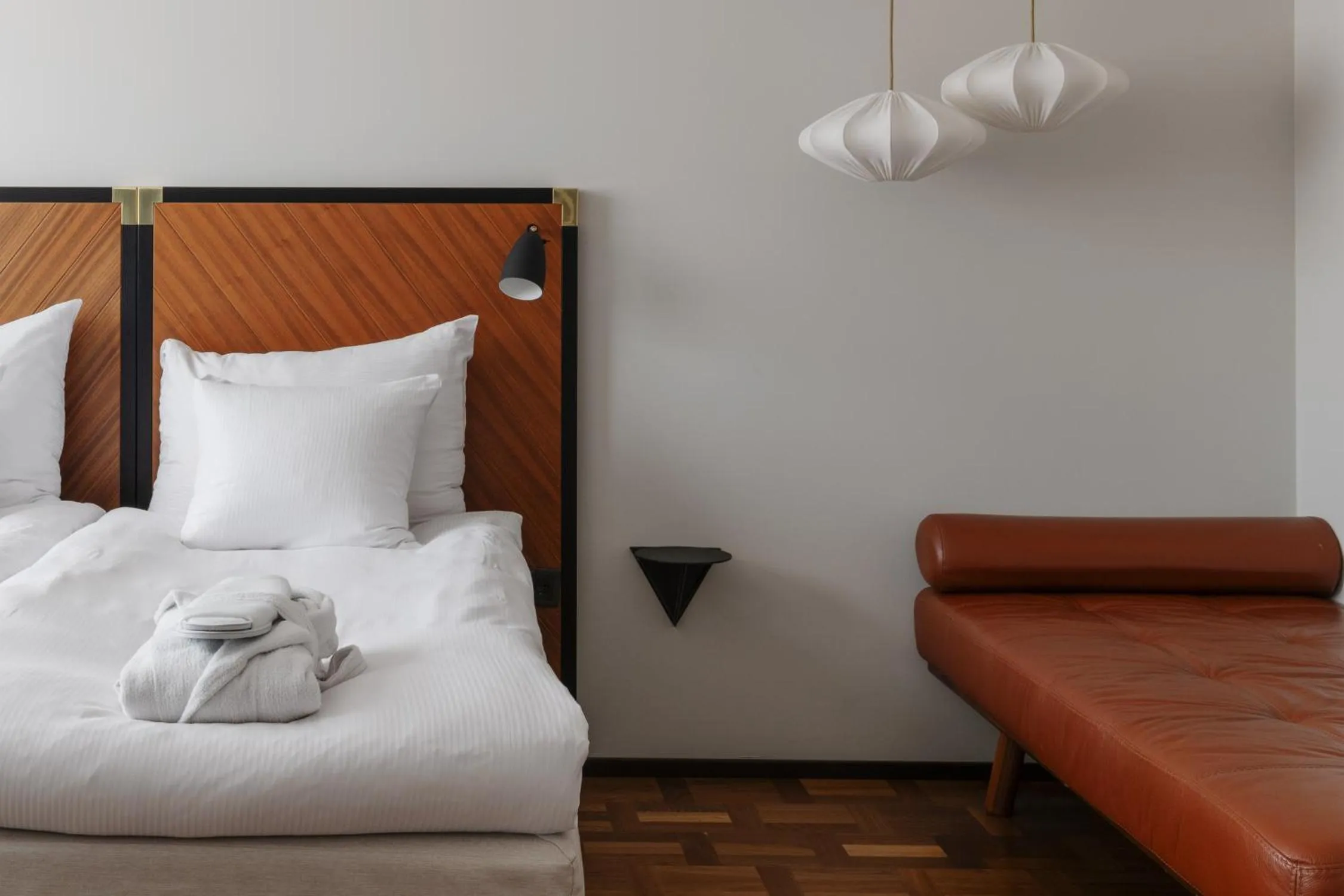 Bed in Clarion Hotel Amaranten