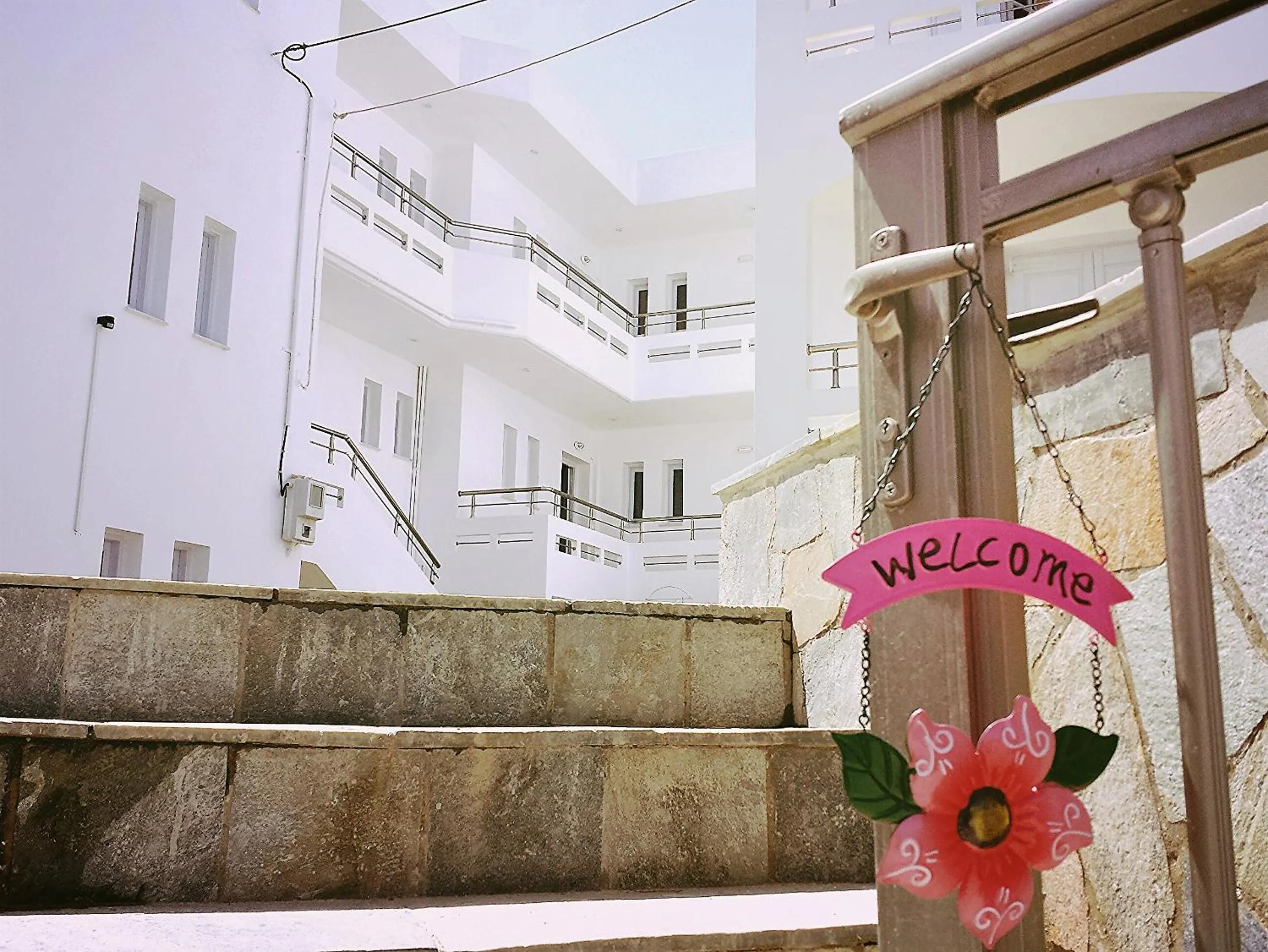 Facade/entrance in Crown Apartments