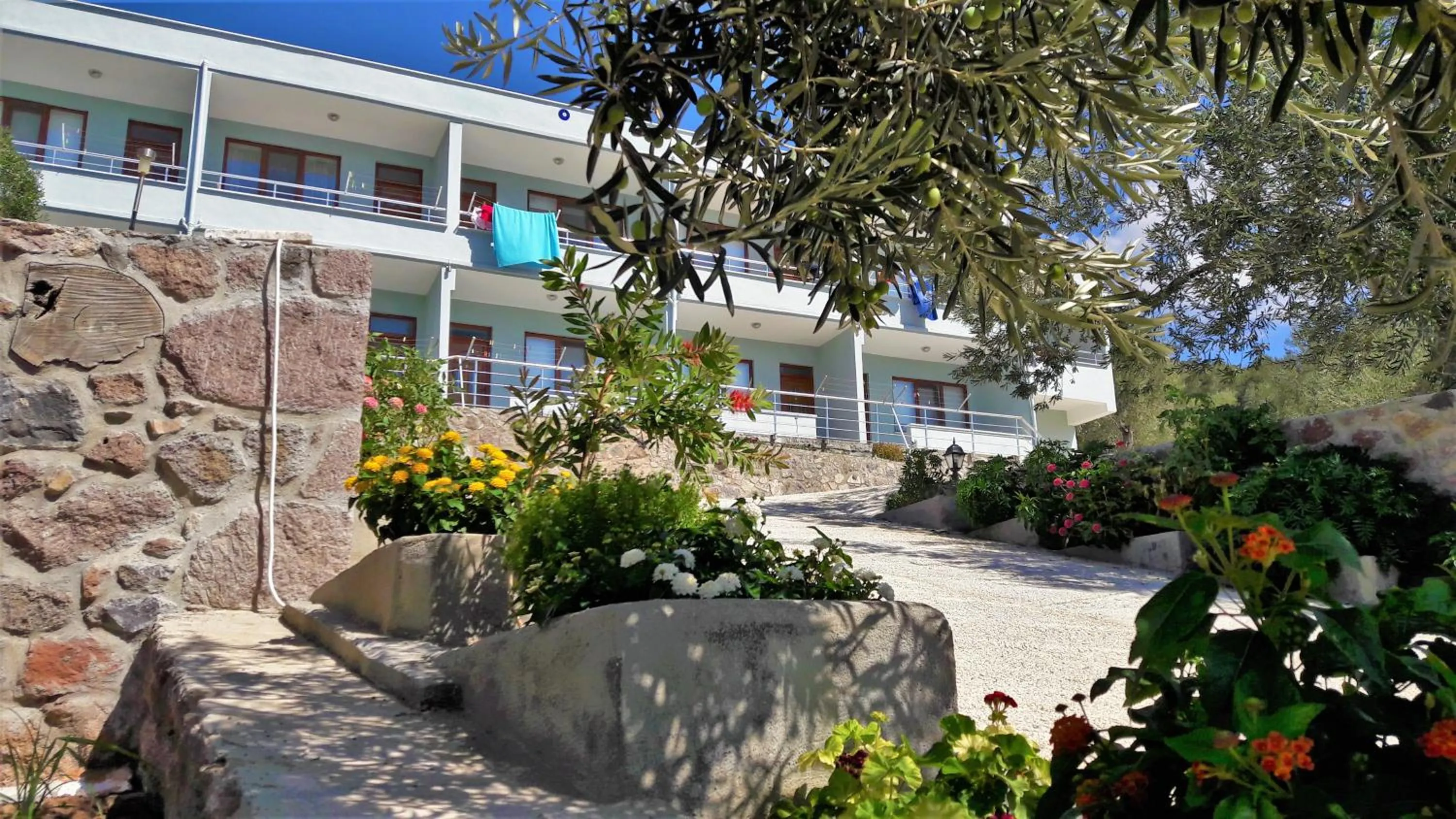 Facade/entrance in Assos Nazan Motel Restoran Beach