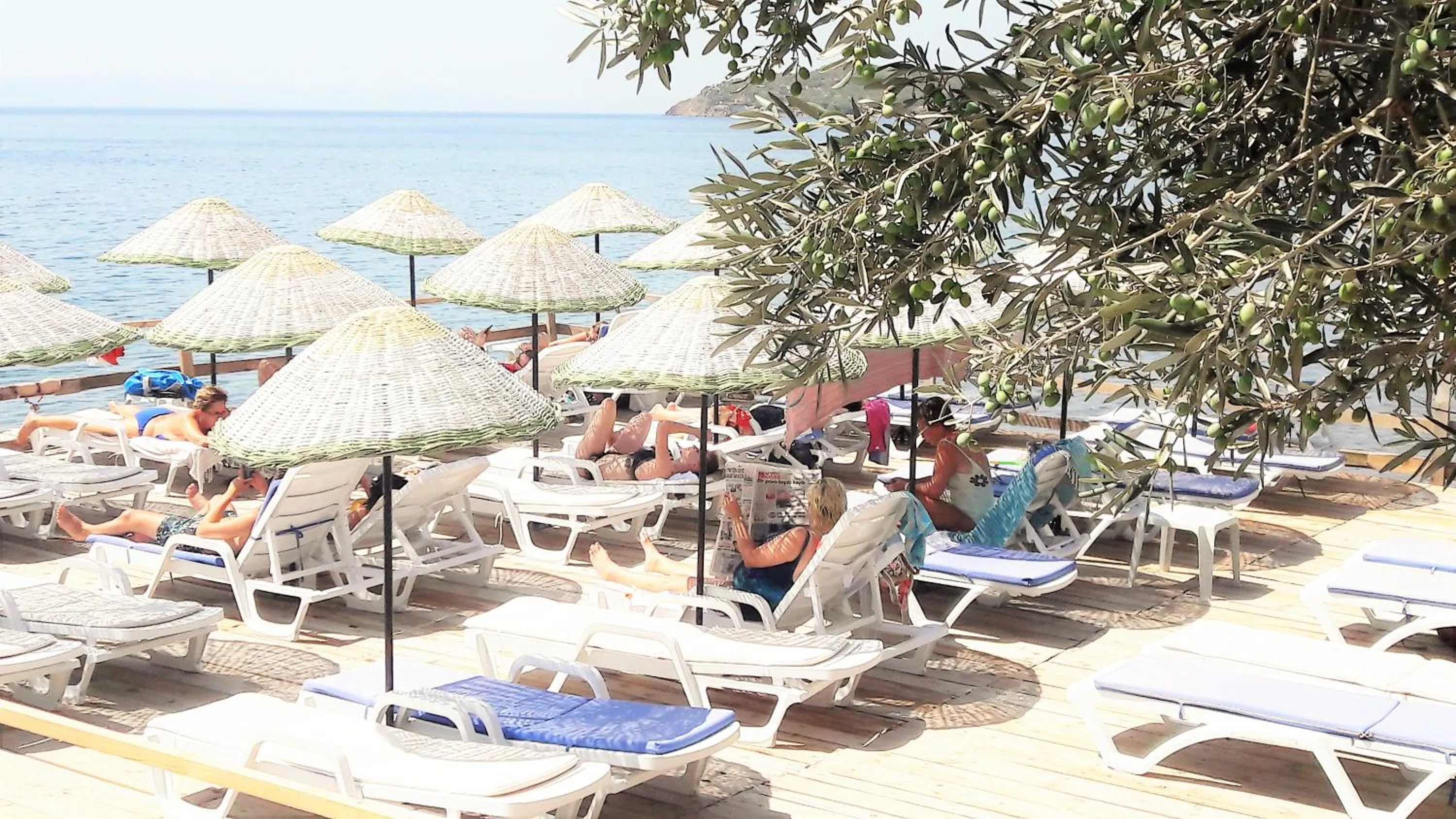Beach in Assos Nazan Motel Restoran Beach