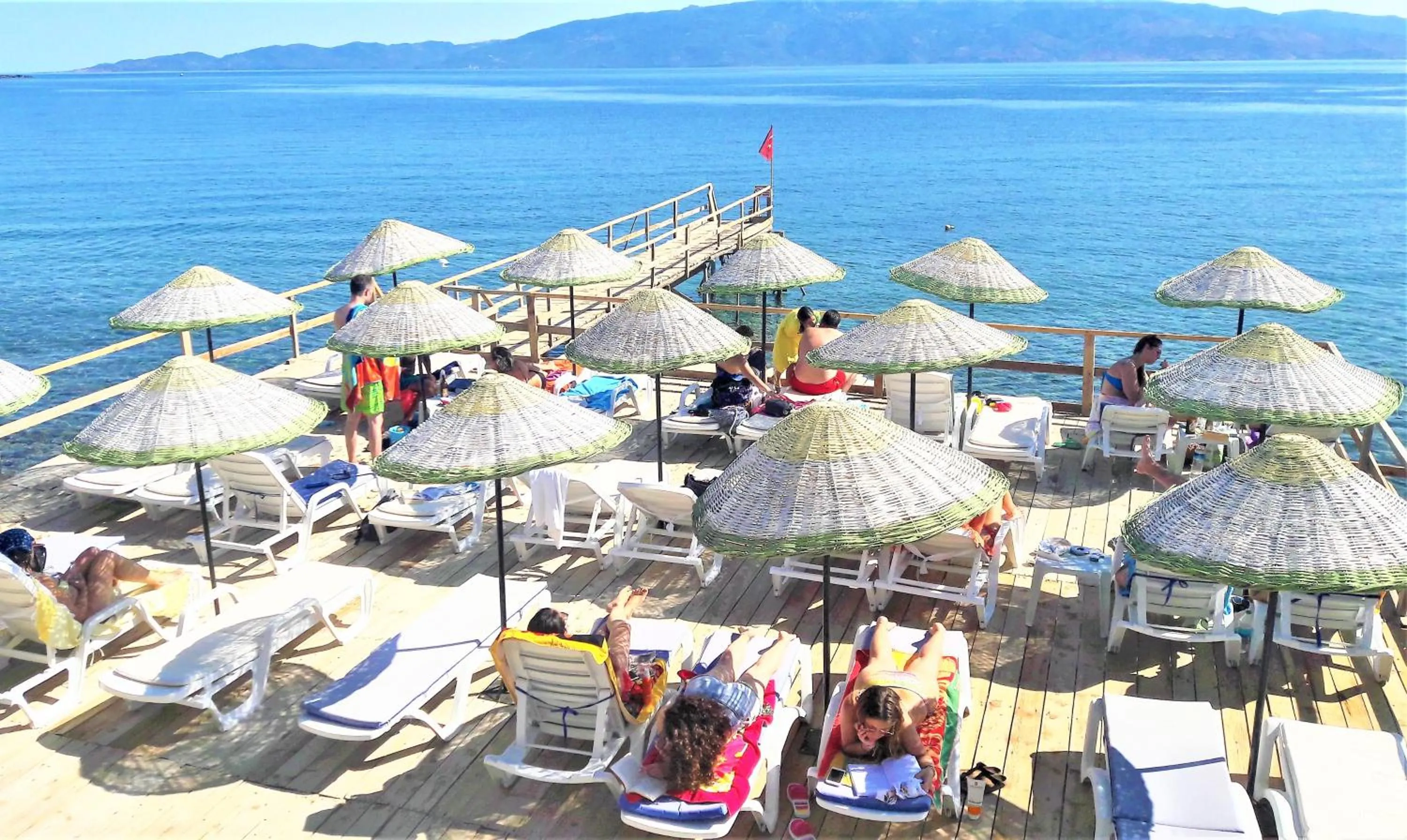 Beach in Assos Nazan Motel Restoran Beach