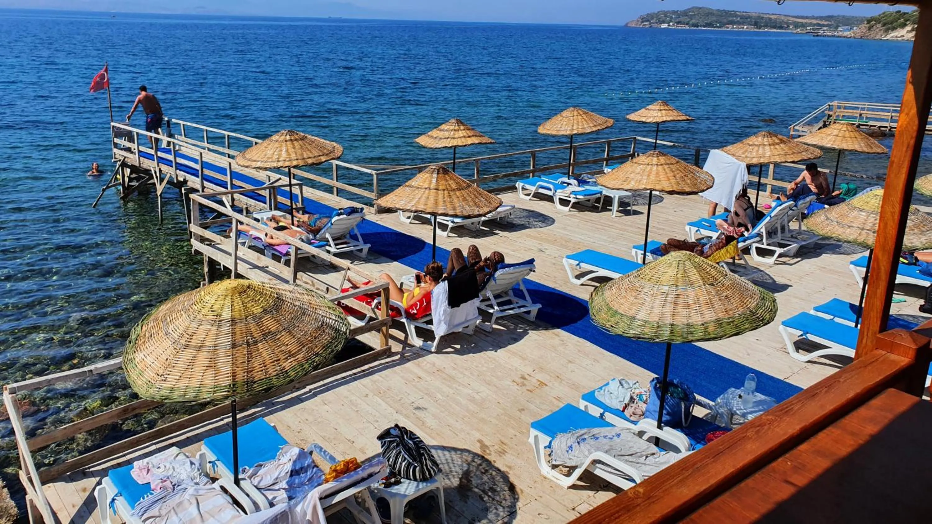 Beach in Assos Nazan Motel Restoran Beach