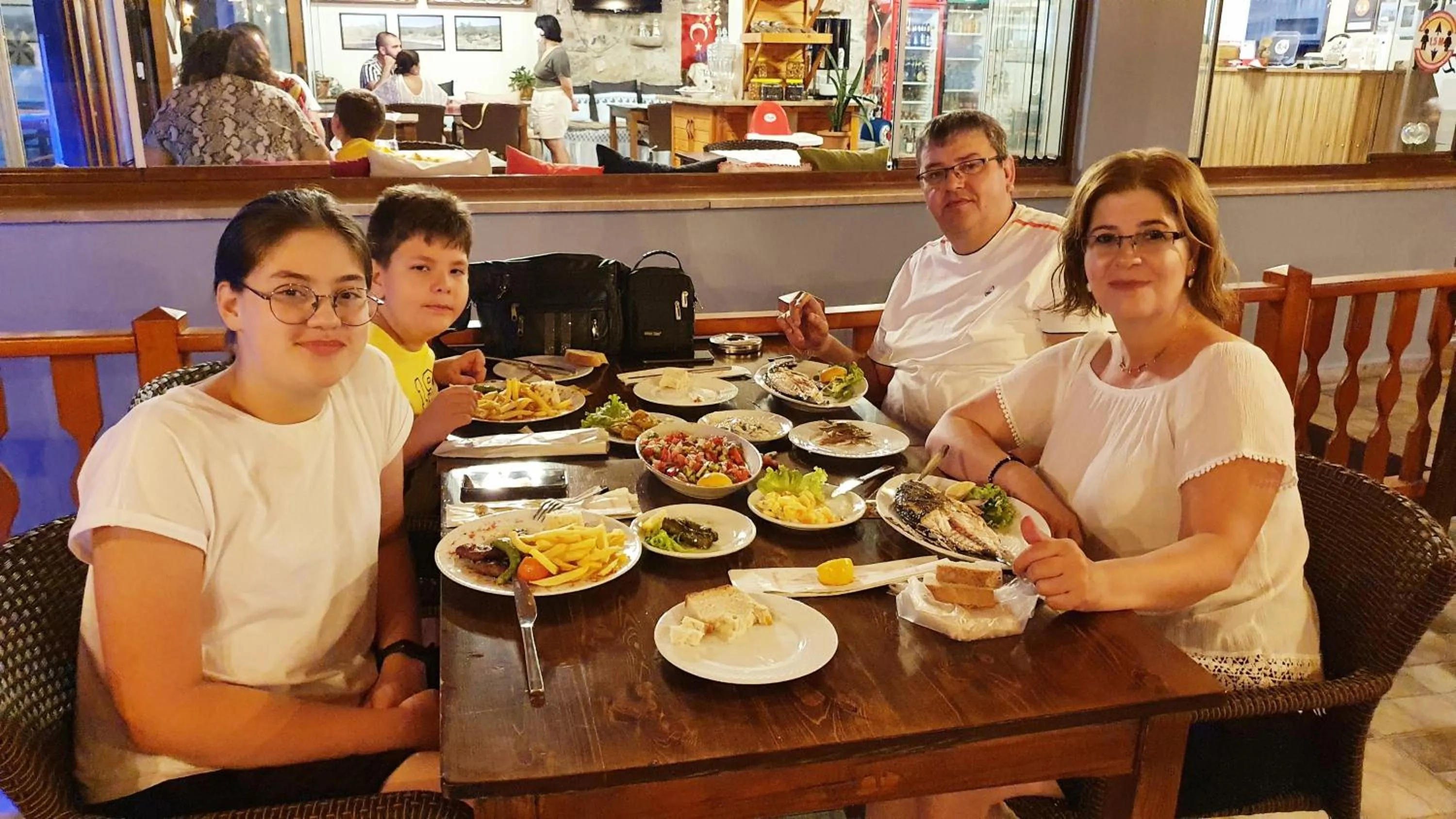 Food in Assos Nazan Motel Restoran Beach
