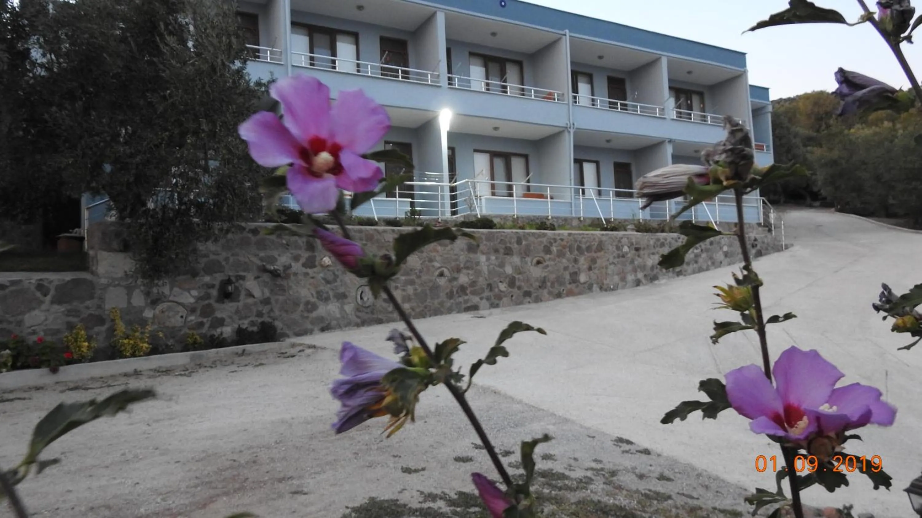 Property building in Assos Nazan Motel Restoran Beach