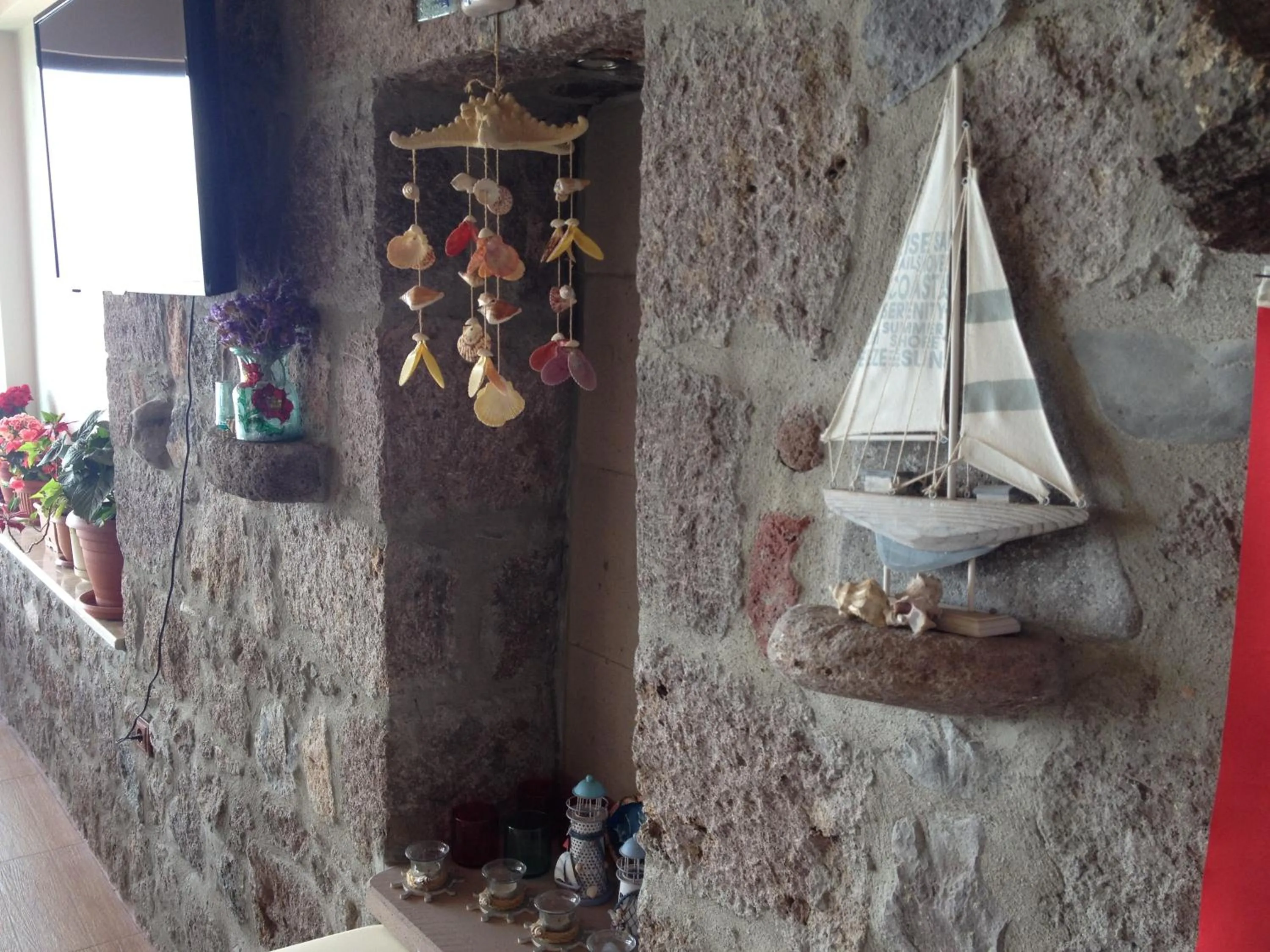 Property building in Assos Nazan Motel Restoran Beach