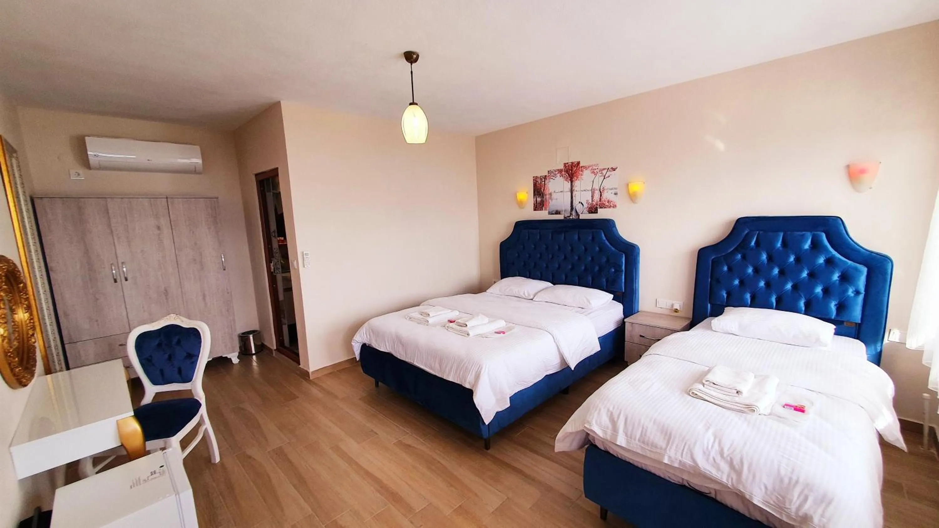 Photo of the whole room, Bed in Assos Nazan Motel Restoran Beach