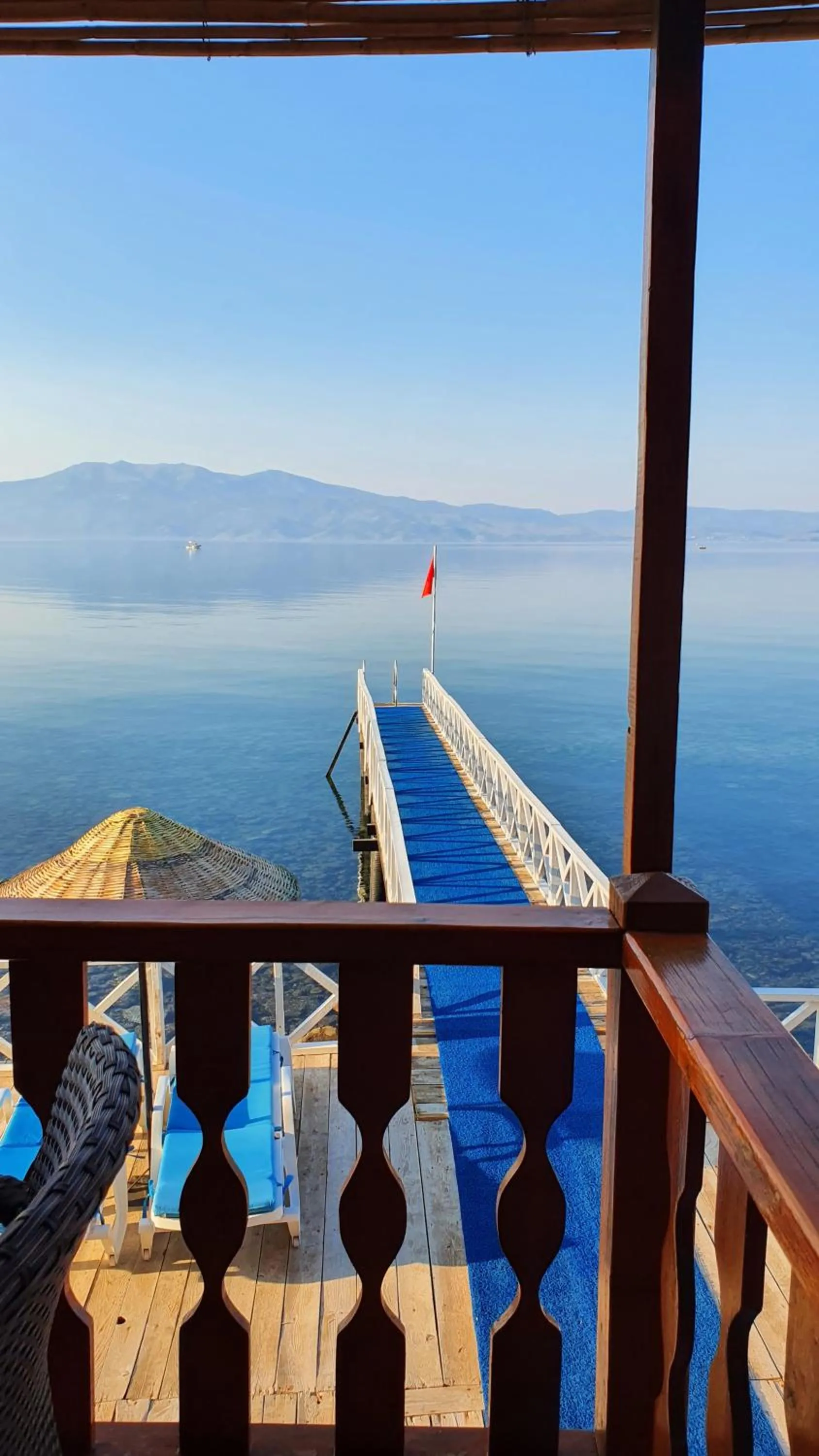 Sea view in Assos Nazan Motel Restoran Beach