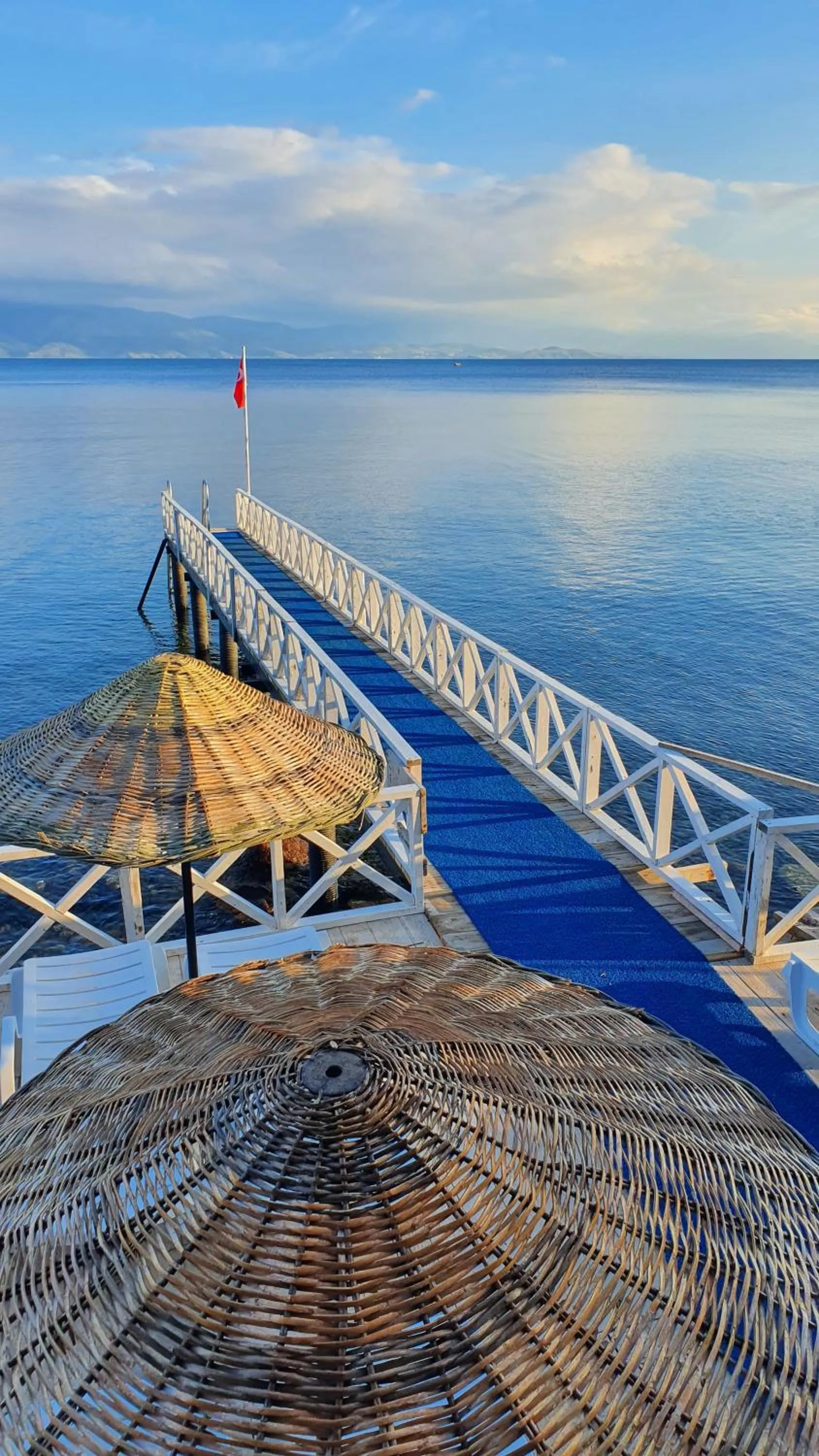 Sea view in Assos Nazan Motel Restoran Beach