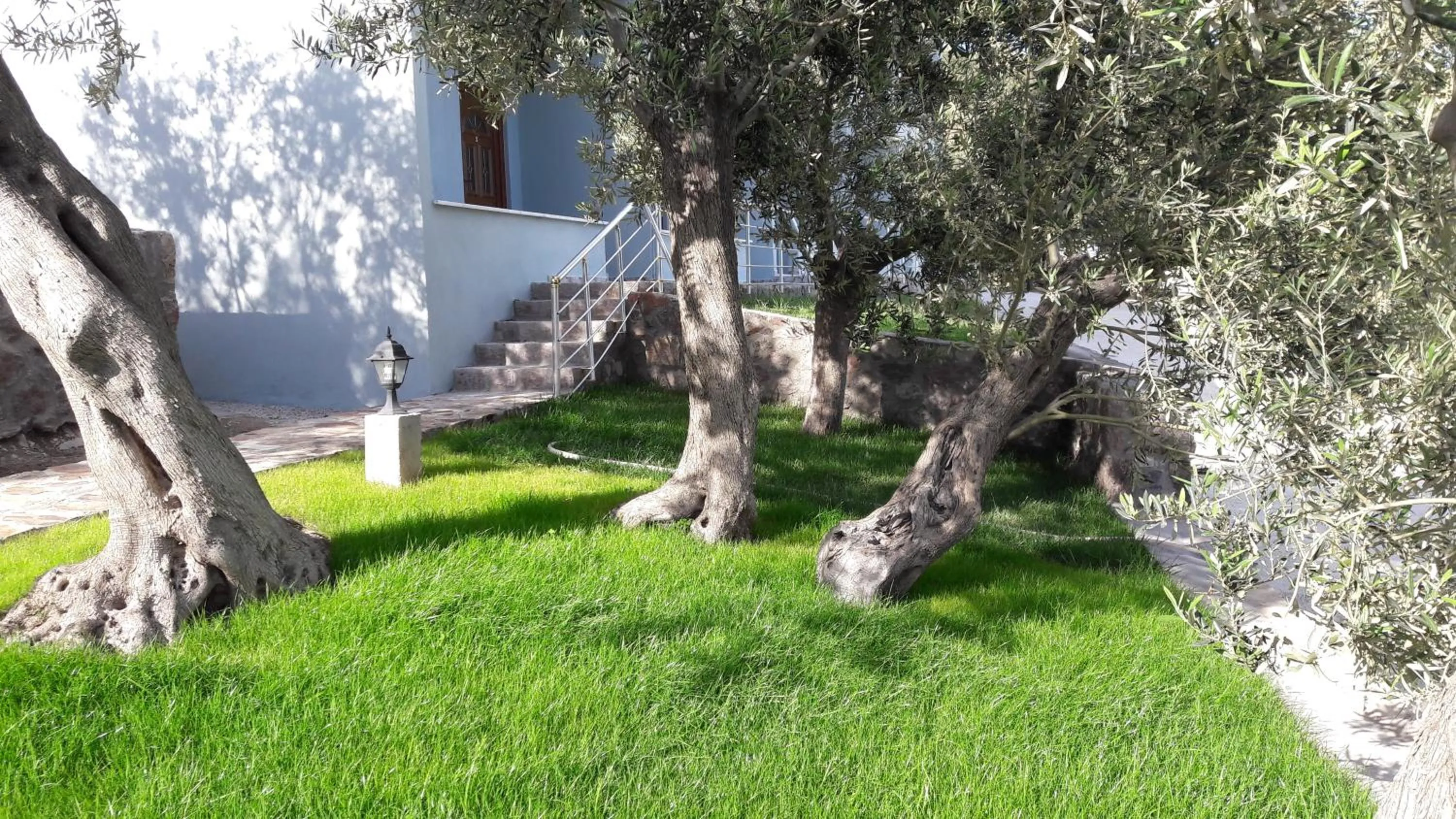 Garden in Assos Nazan Motel Restoran Beach