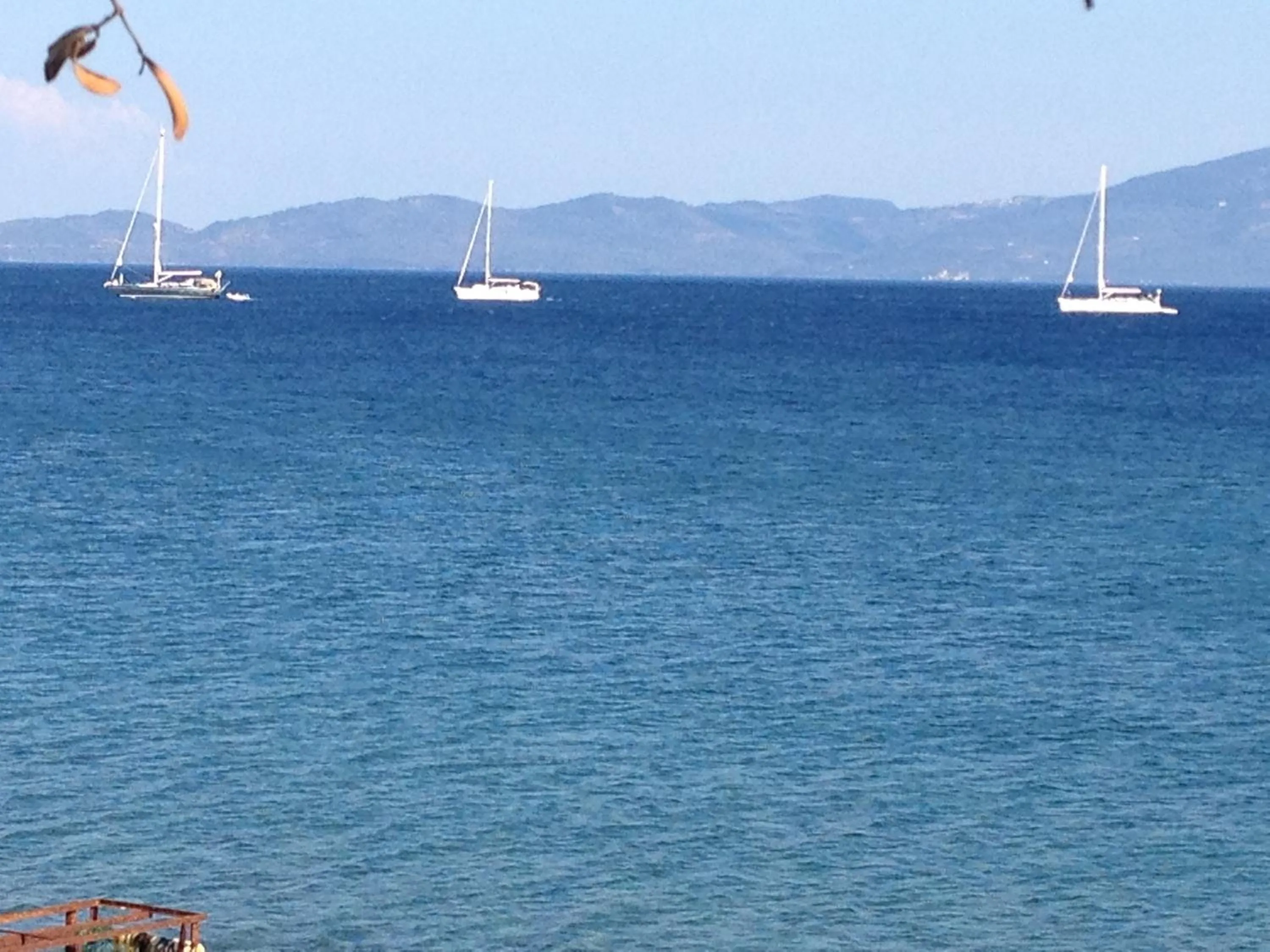 Sea view in Assos Nazan Motel Restoran Beach