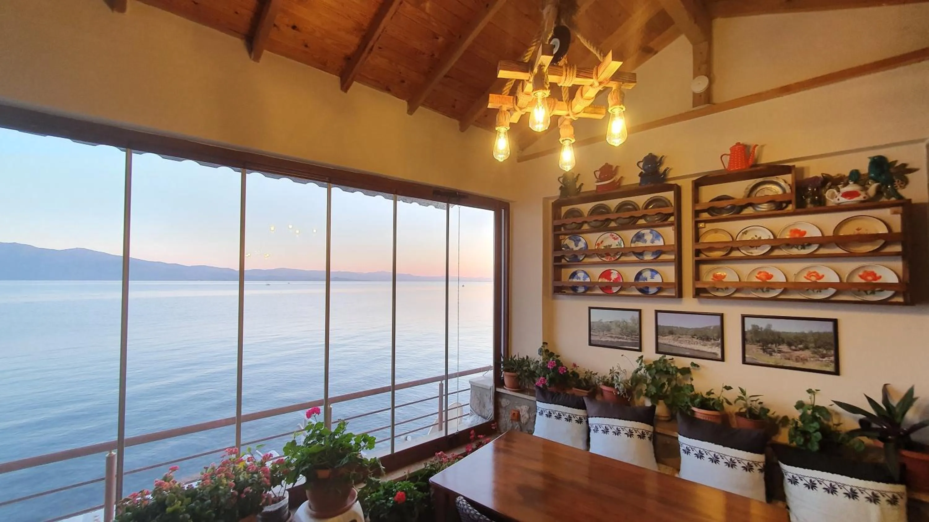 Sea view in Assos Nazan Motel Restoran Beach