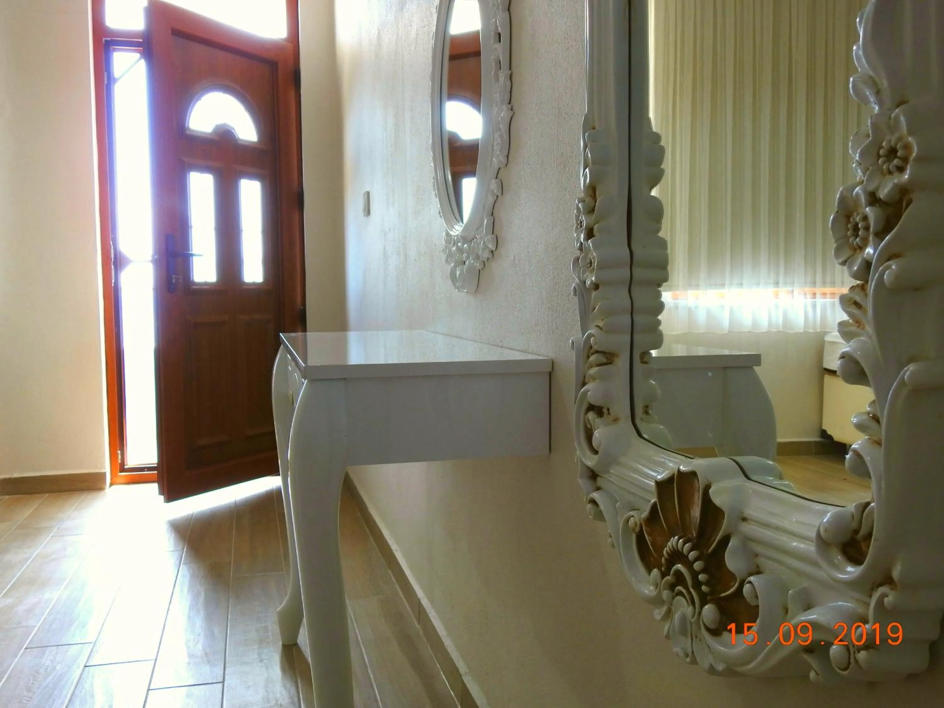 Decorative detail in Assos Nazan Motel Restoran Beach