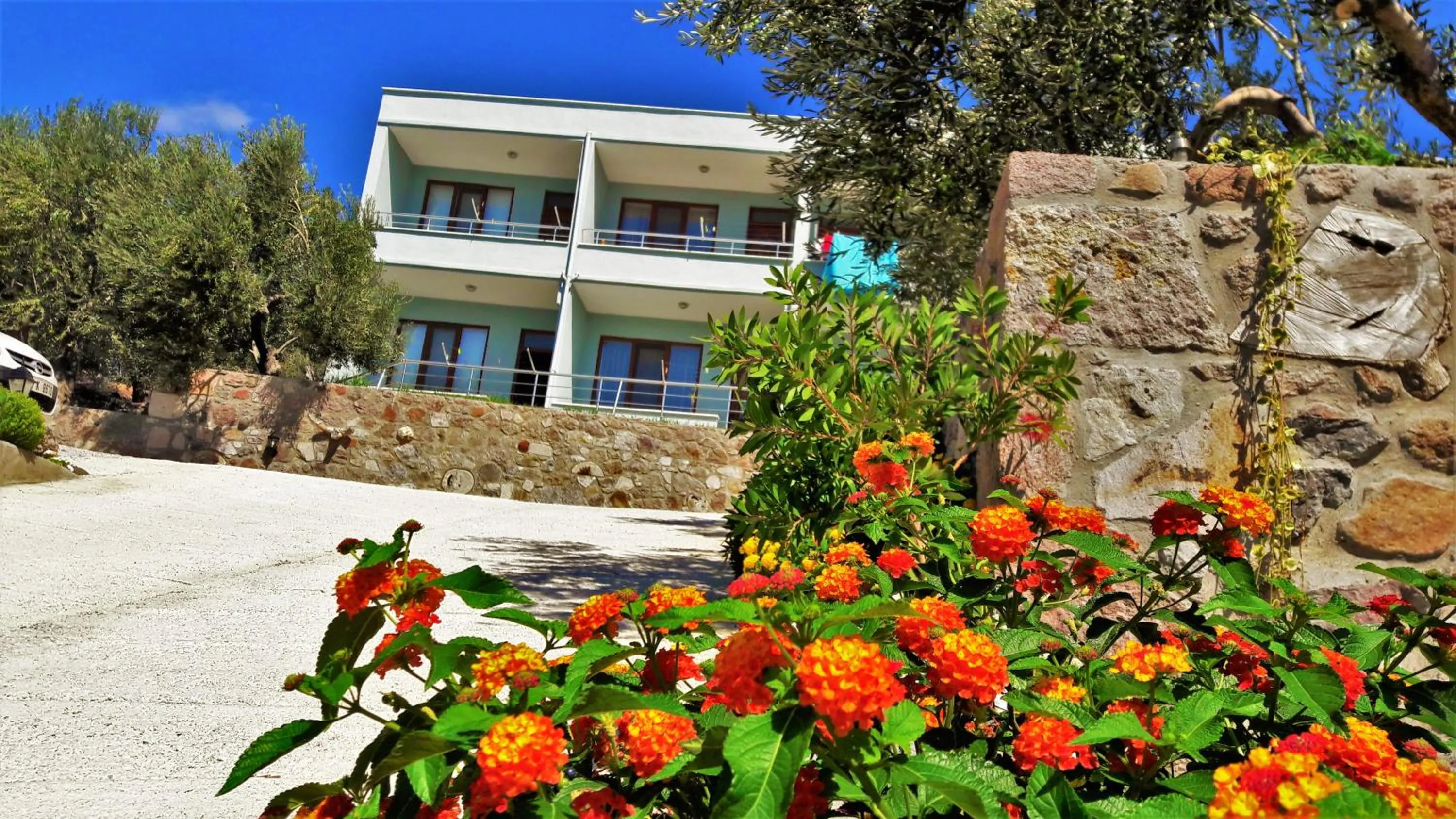 Facade/entrance in Assos Nazan Motel Restoran Beach