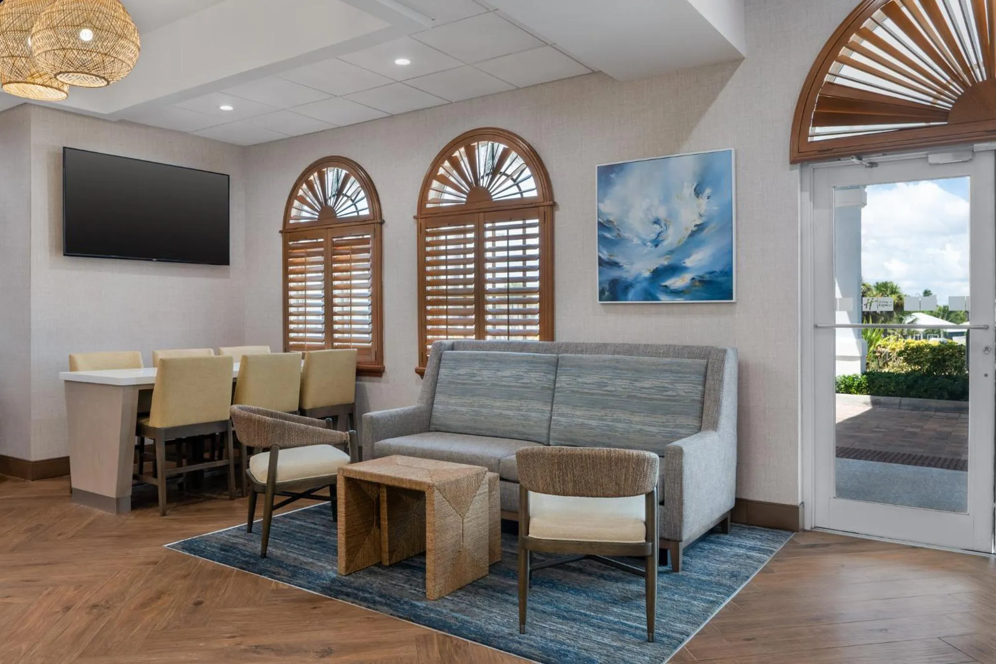 Breakfast in Holiday Inn Express- North Palm Beach and IHG Hotel