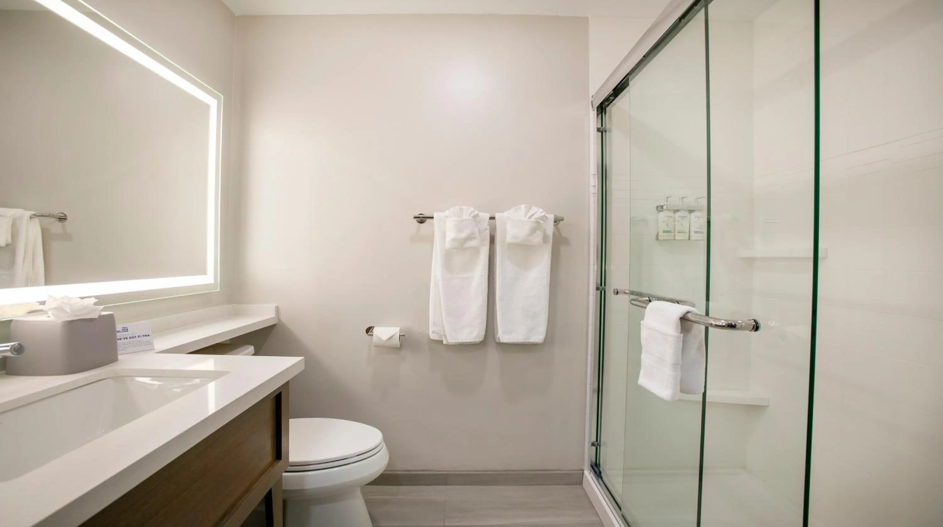 Bathroom in Holiday Inn Express- North Palm Beach and IHG Hotel