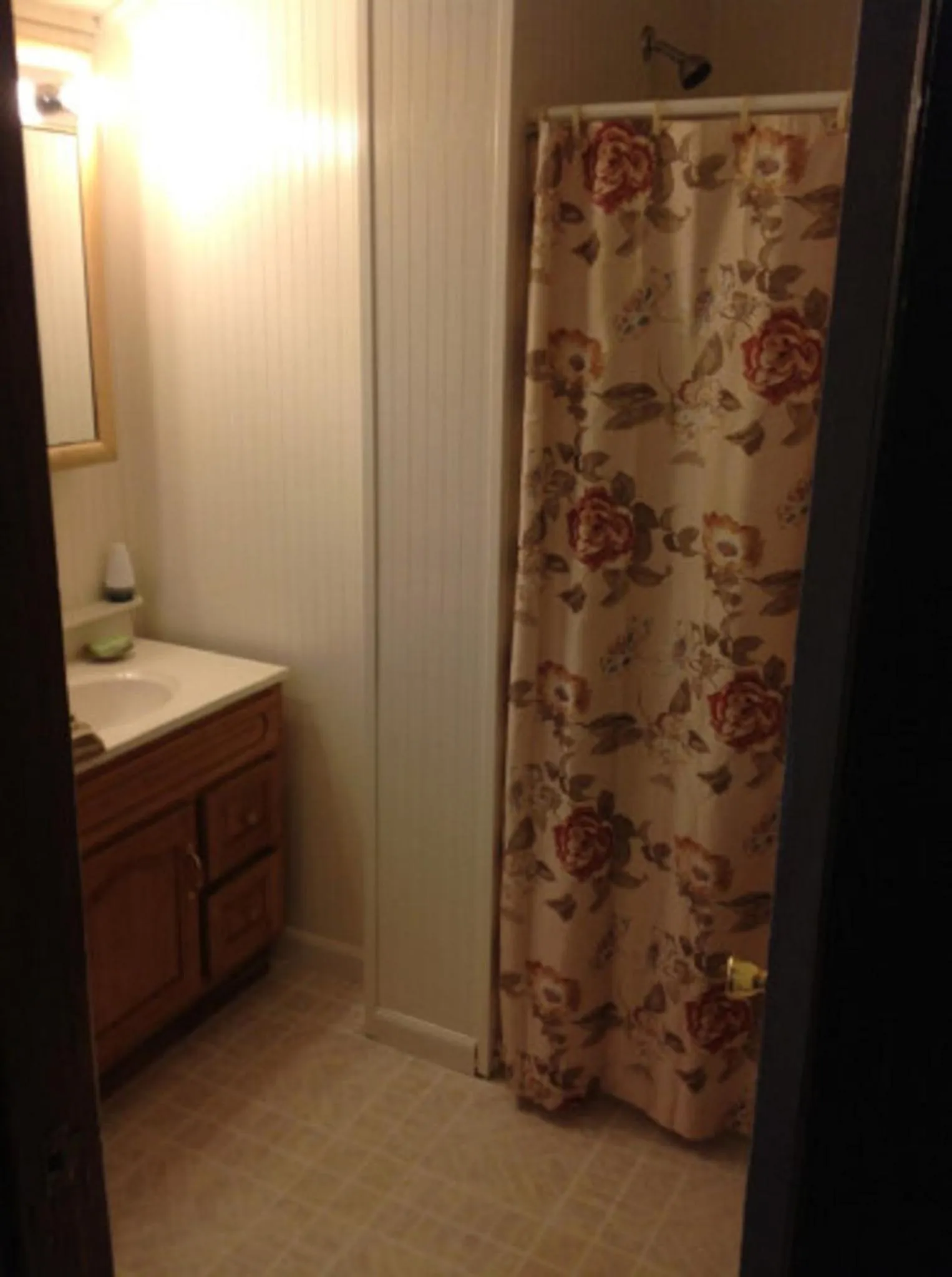 Shower in Echo Valley Cottages