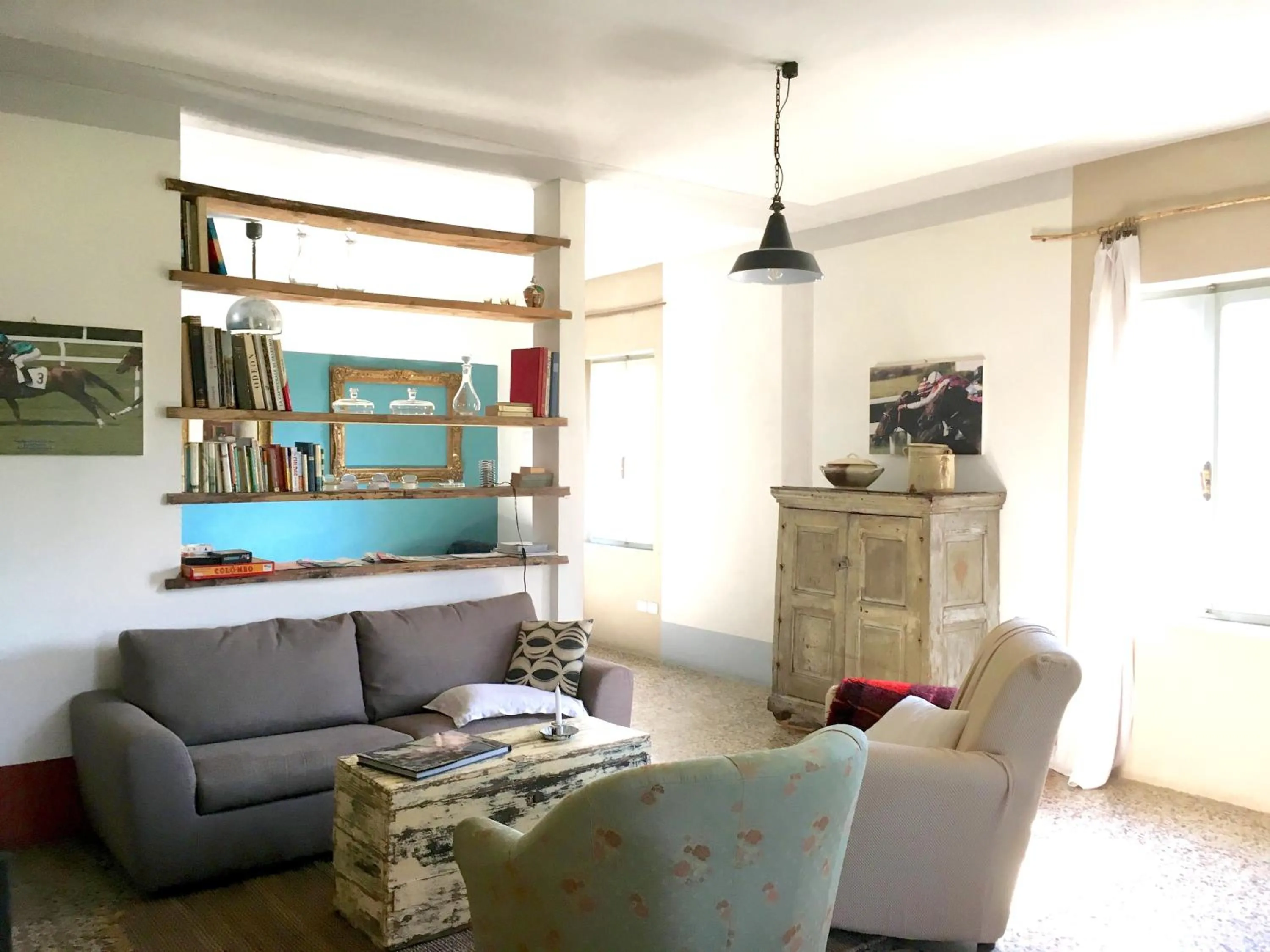Living room in Capannacce Organic and Horse Farm