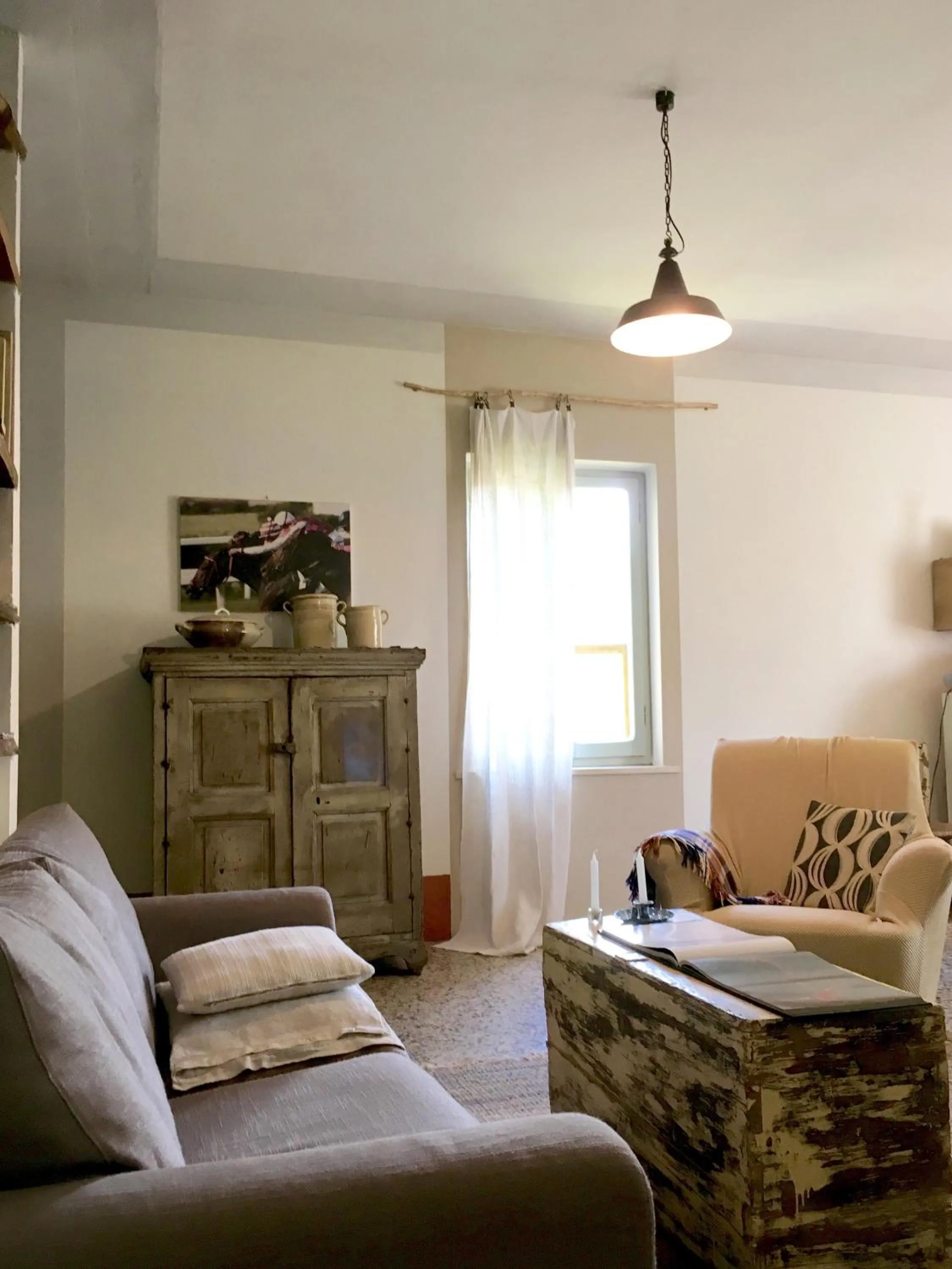 Living room in Capannacce Organic and Horse Farm