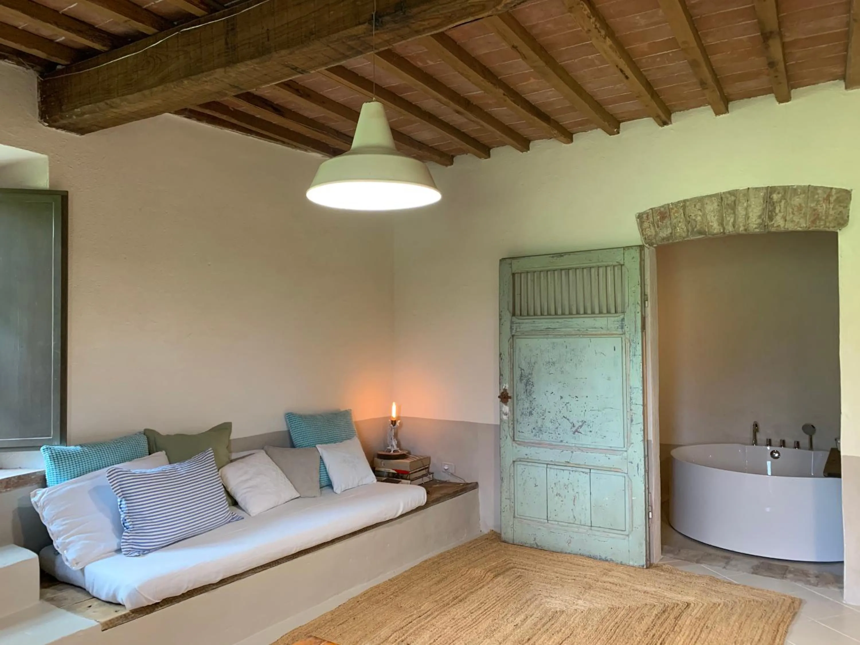 Living room in Capannacce Organic and Horse Farm