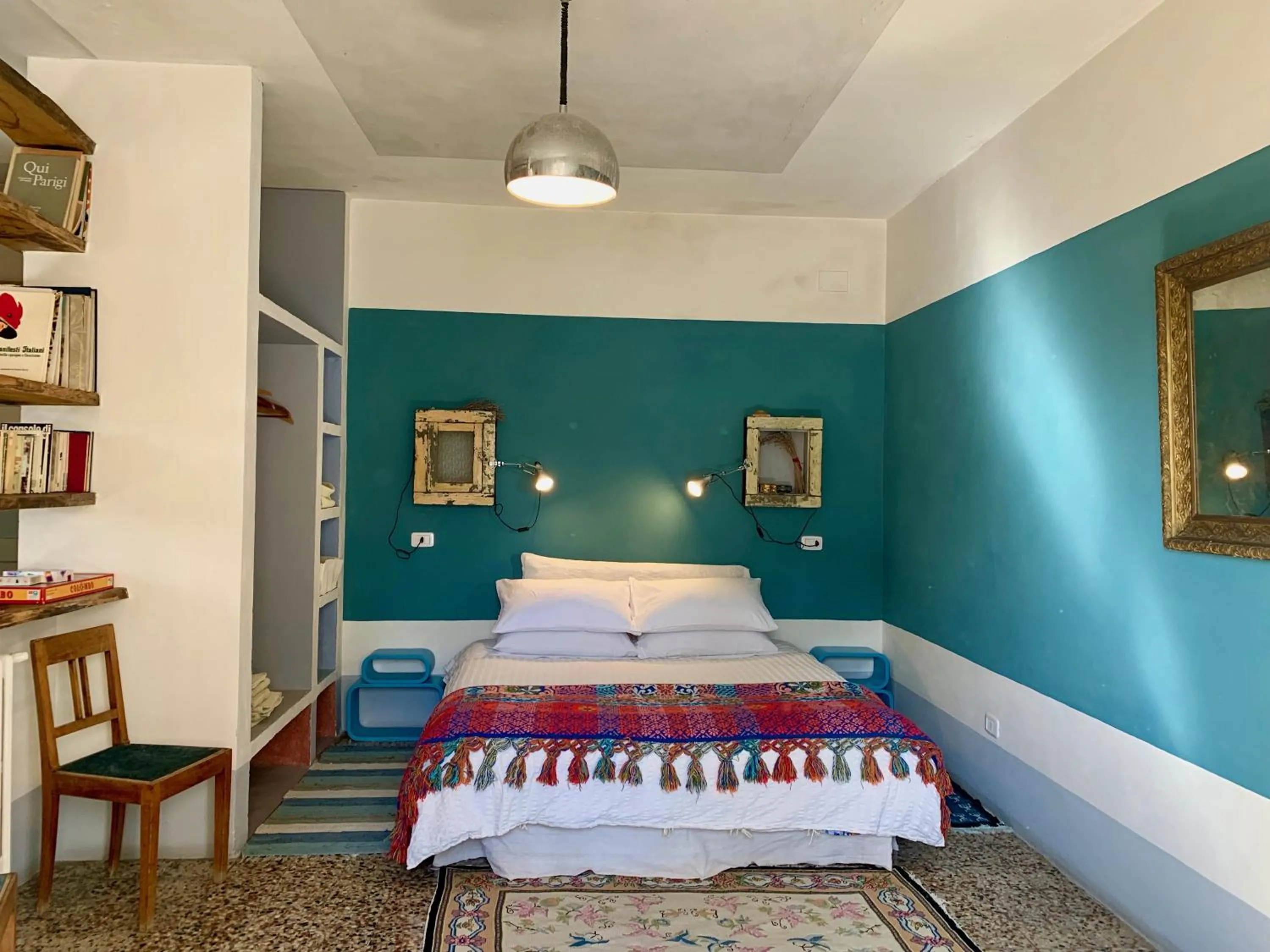 Photo of the whole room, Bed in Capannacce Organic and Horse Farm