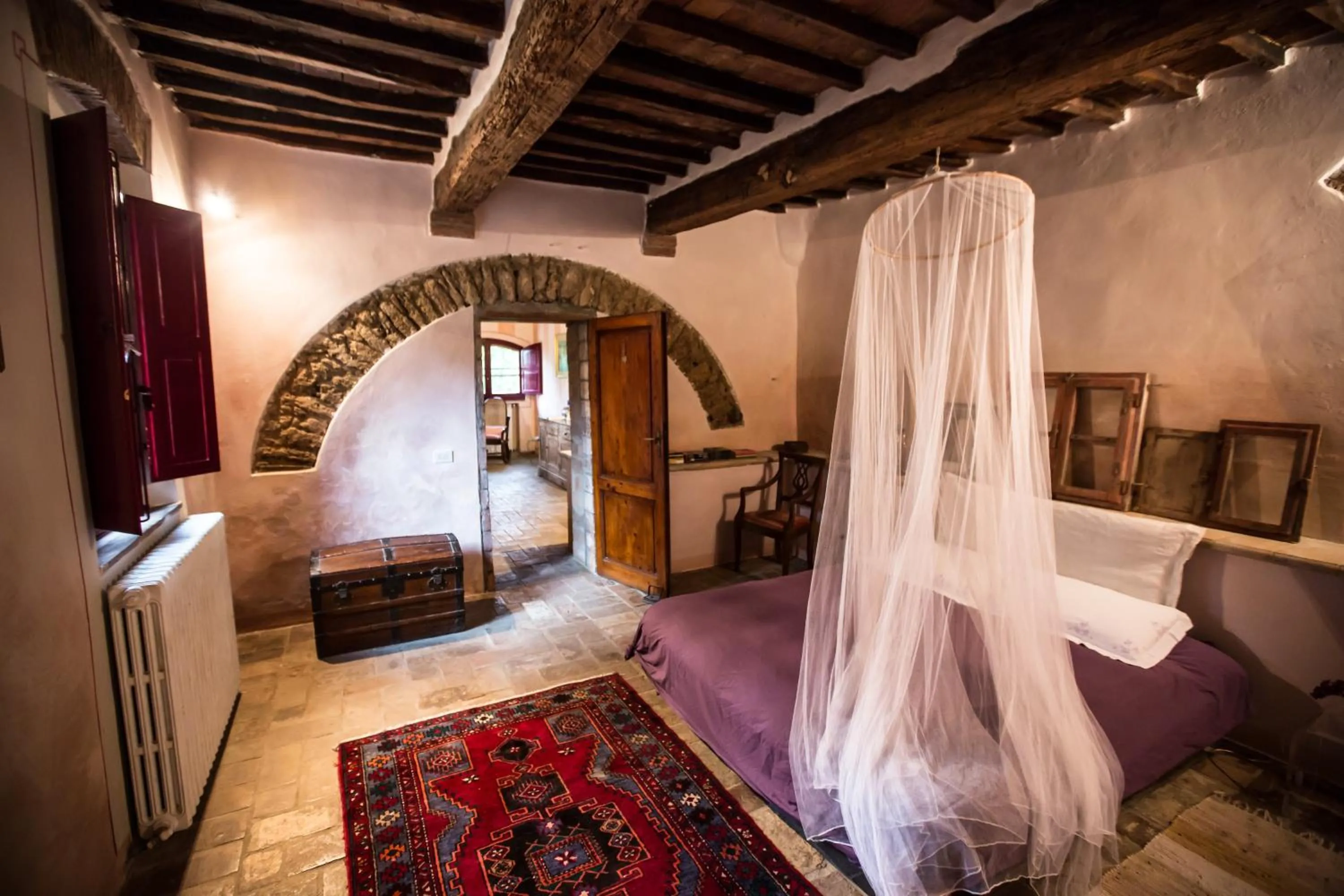 Bed in Capannacce Organic and Horse Farm