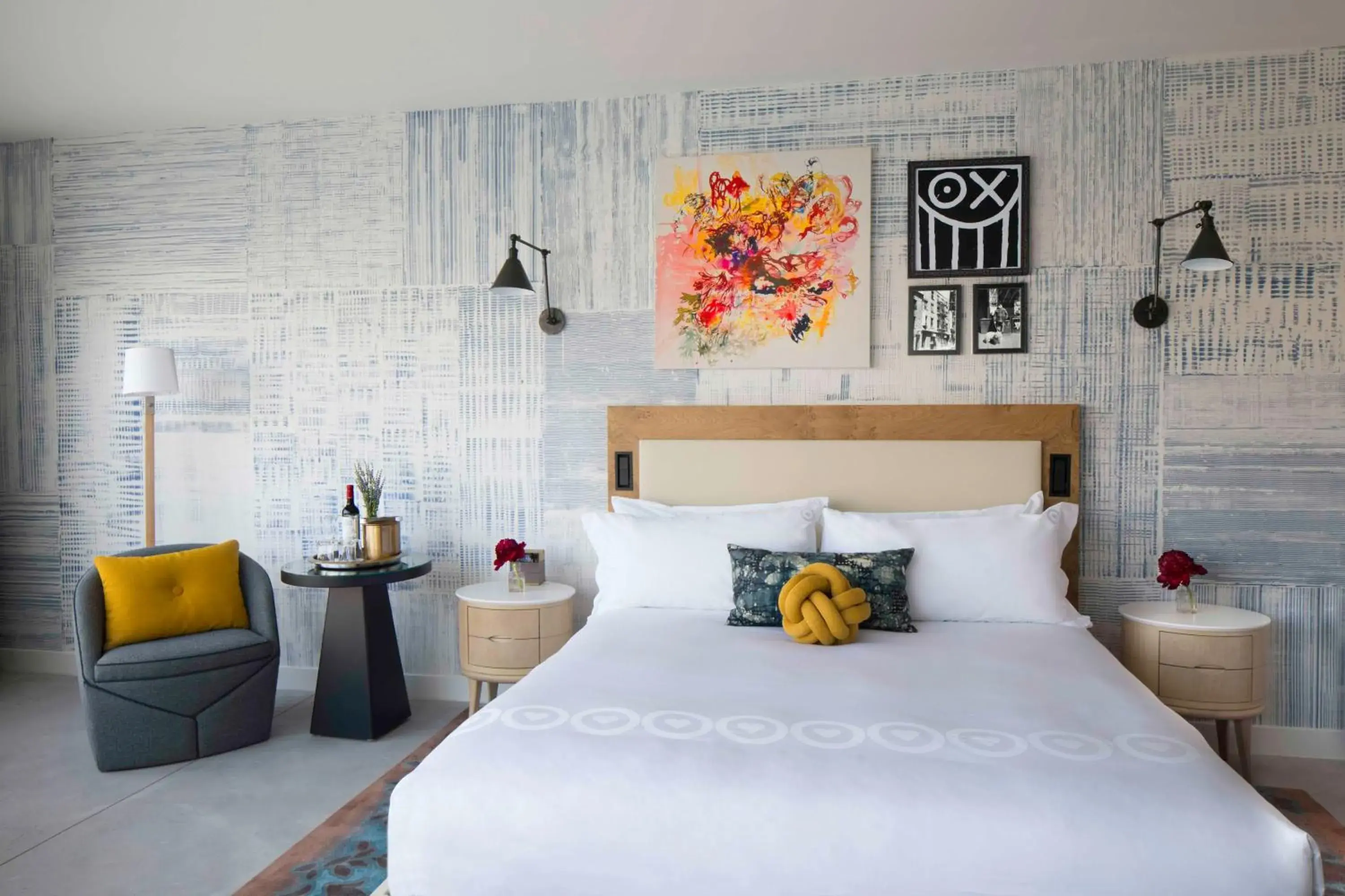 Photo of the whole room, Bed in Hotel 50 Bowery, part of JdV by Hyatt Photo of the whole room, Bed in Hotel 50 Bowery, part of JdV by Hyatt