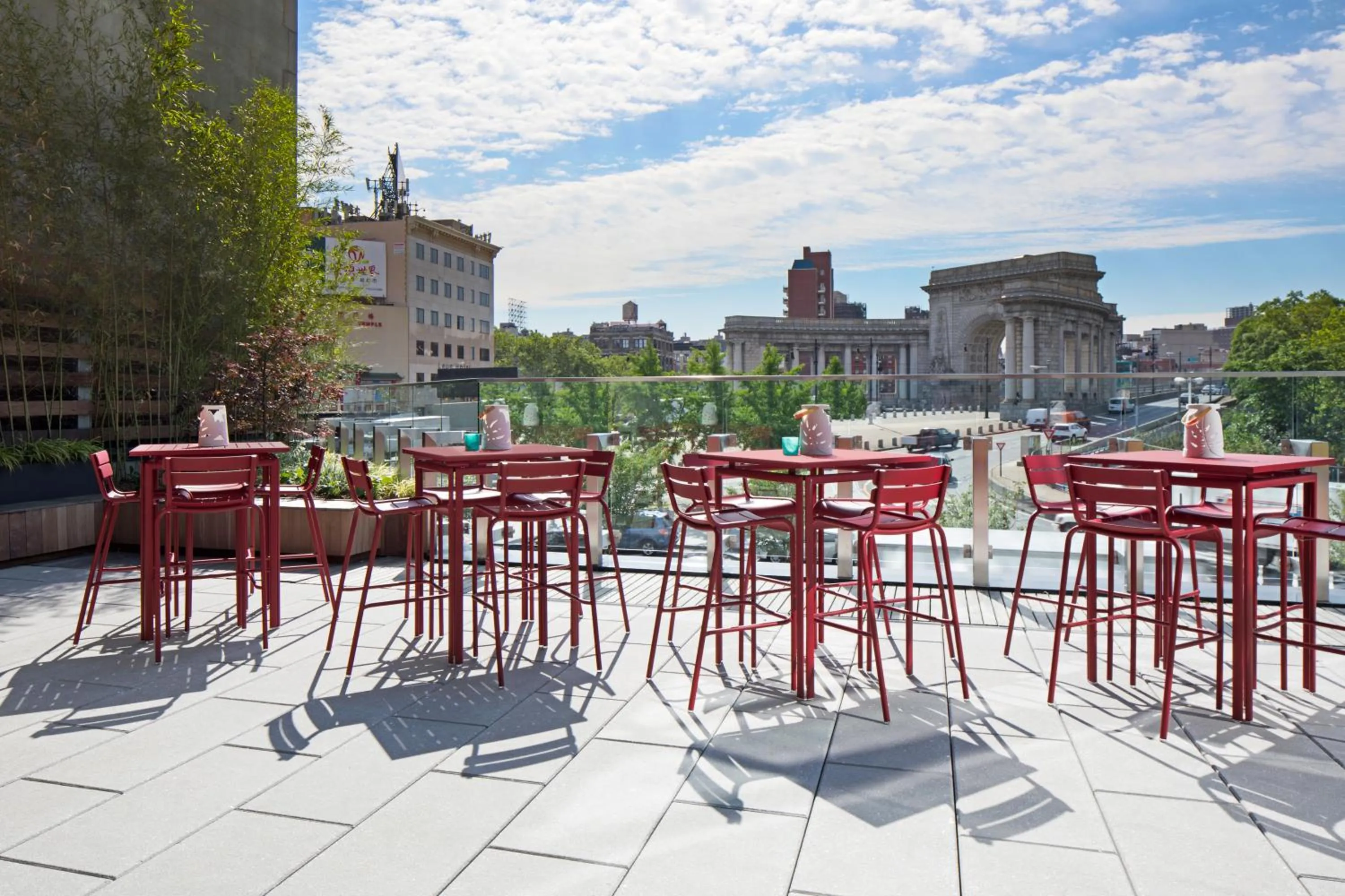Balcony/Terrace in Hotel 50 Bowery, part of JdV by Hyatt