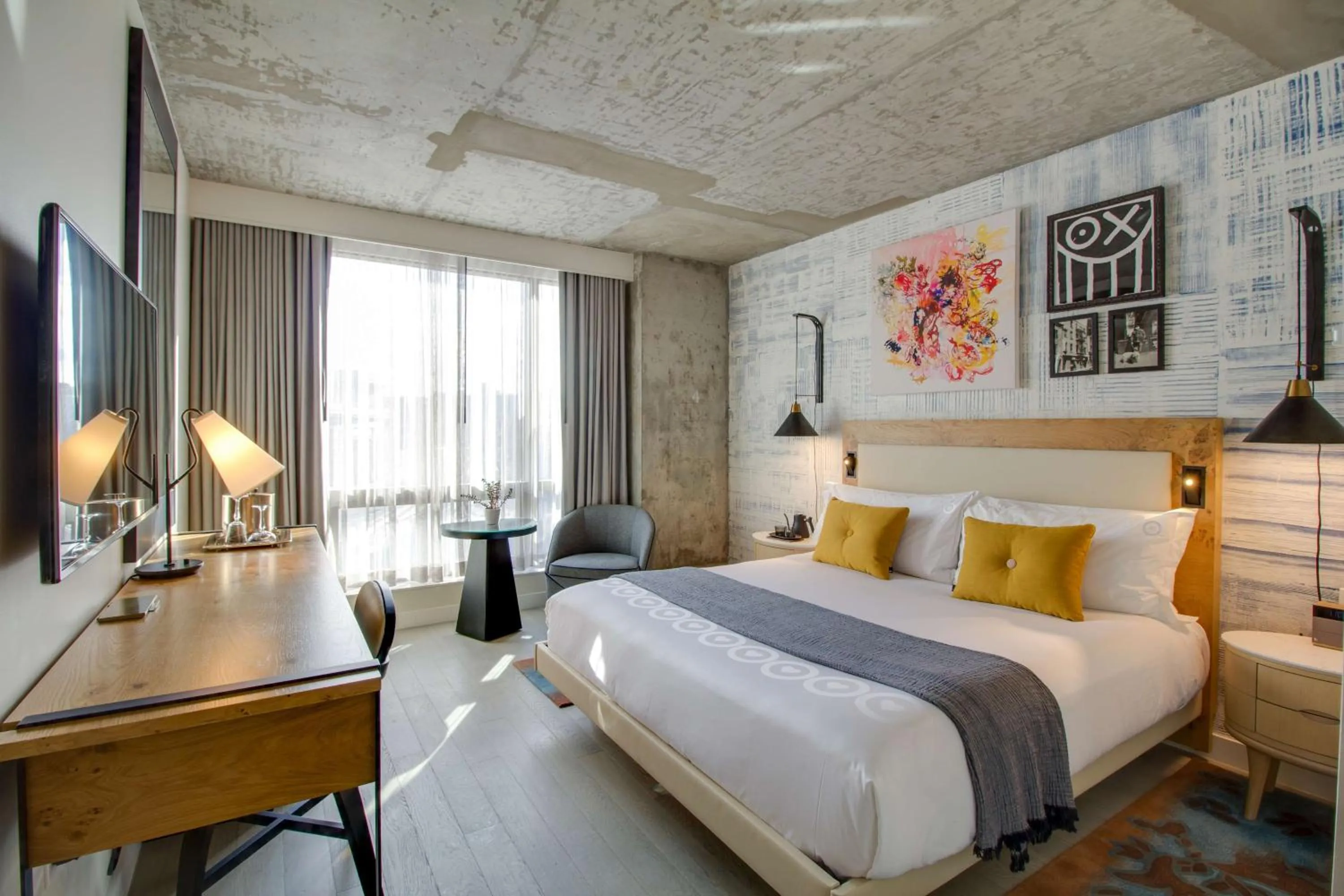 Bedroom, Bed in Hotel 50 Bowery, part of JdV by Hyatt
