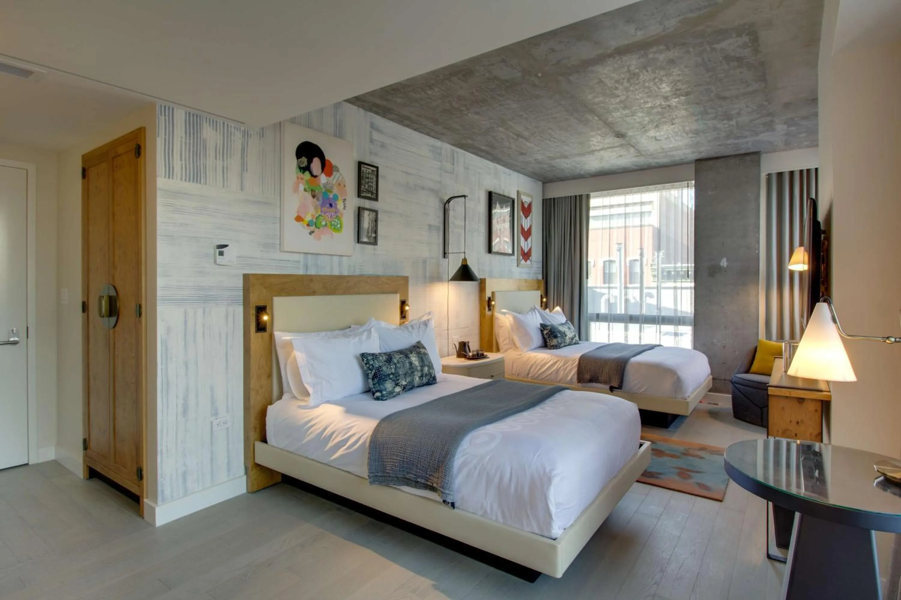 Bedroom, Bed in Hotel 50 Bowery, part of JdV by Hyatt
