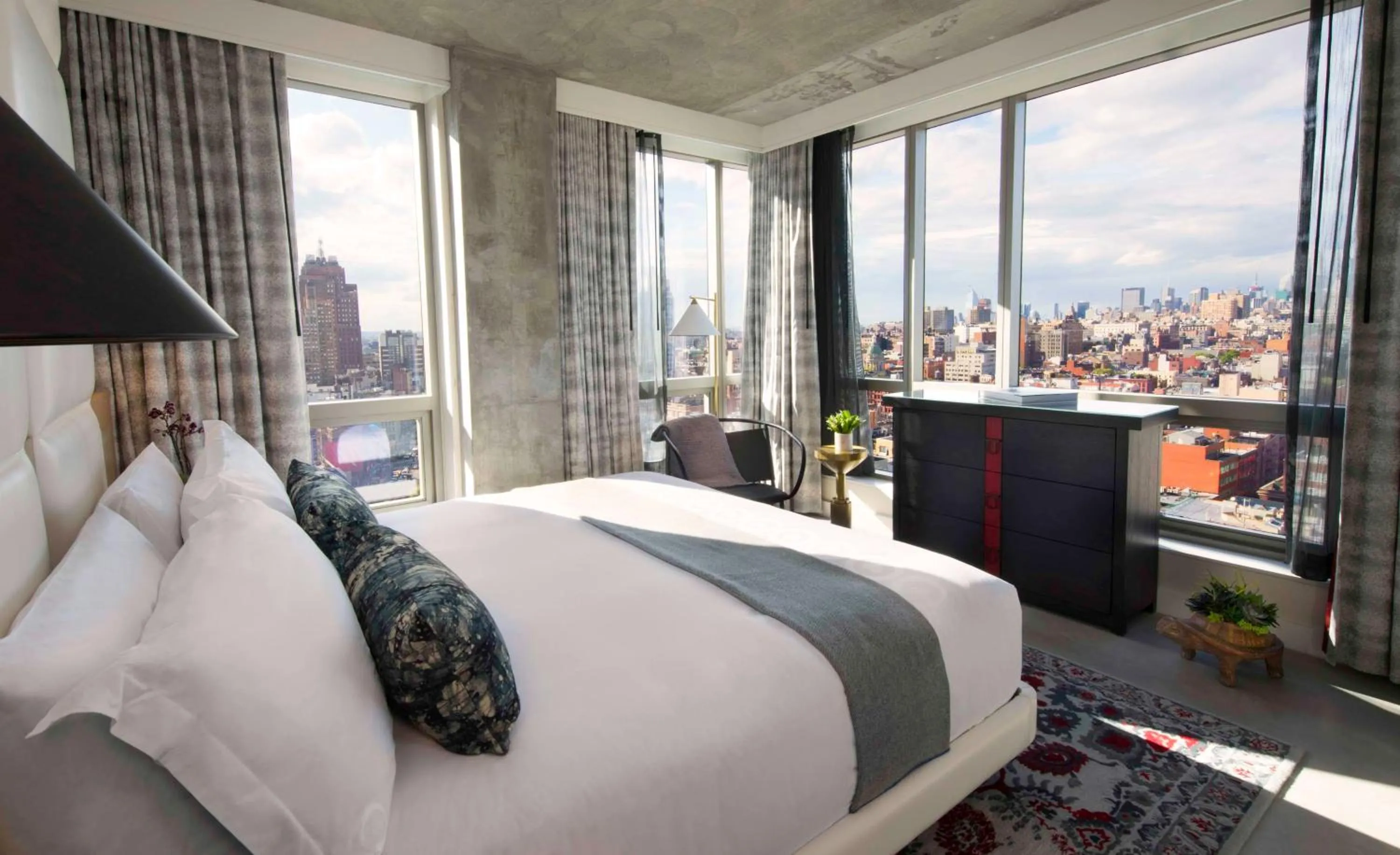 Bedroom, Bed in Hotel 50 Bowery, part of JdV by Hyatt