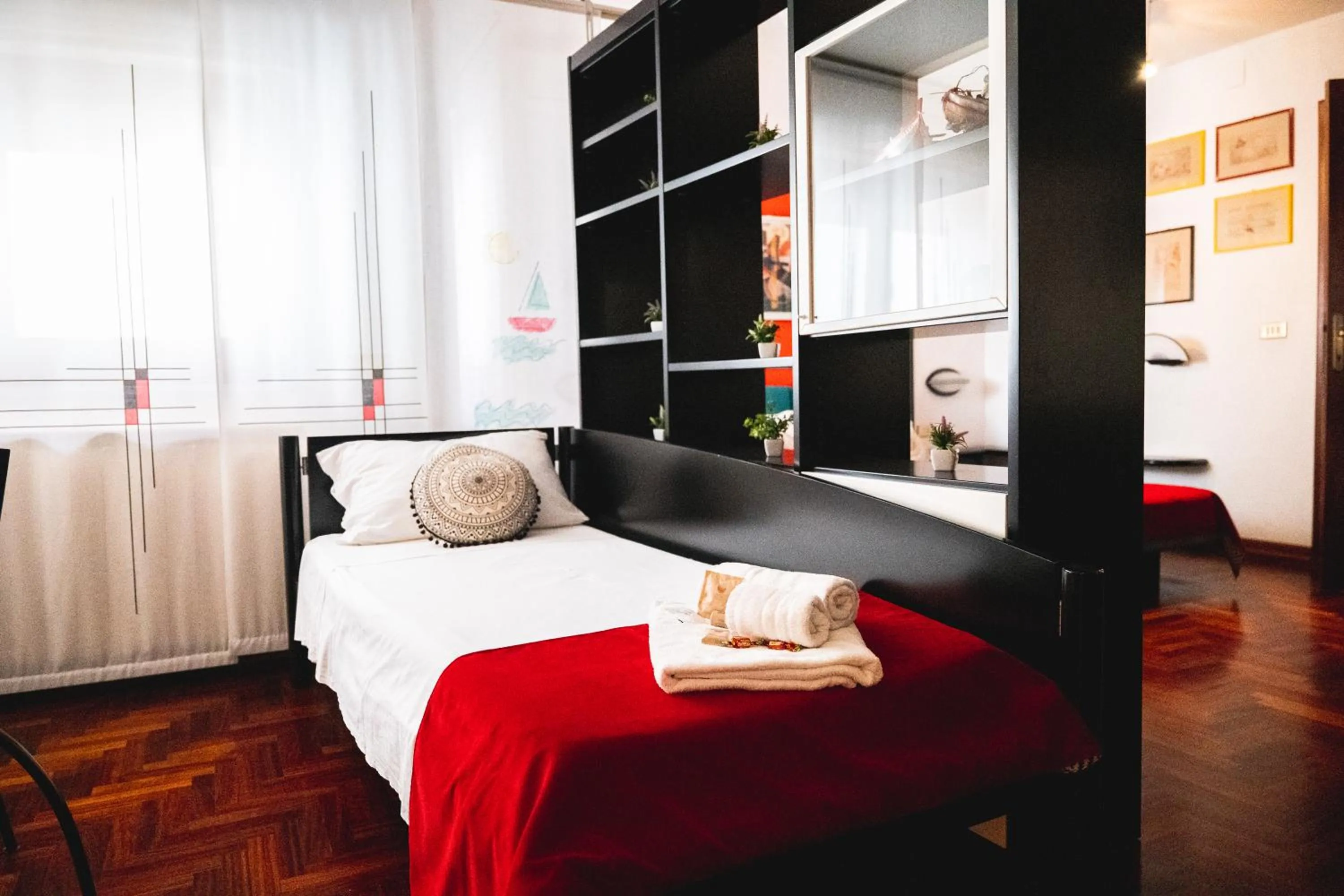 Bedroom, Bed in Casa Tonina