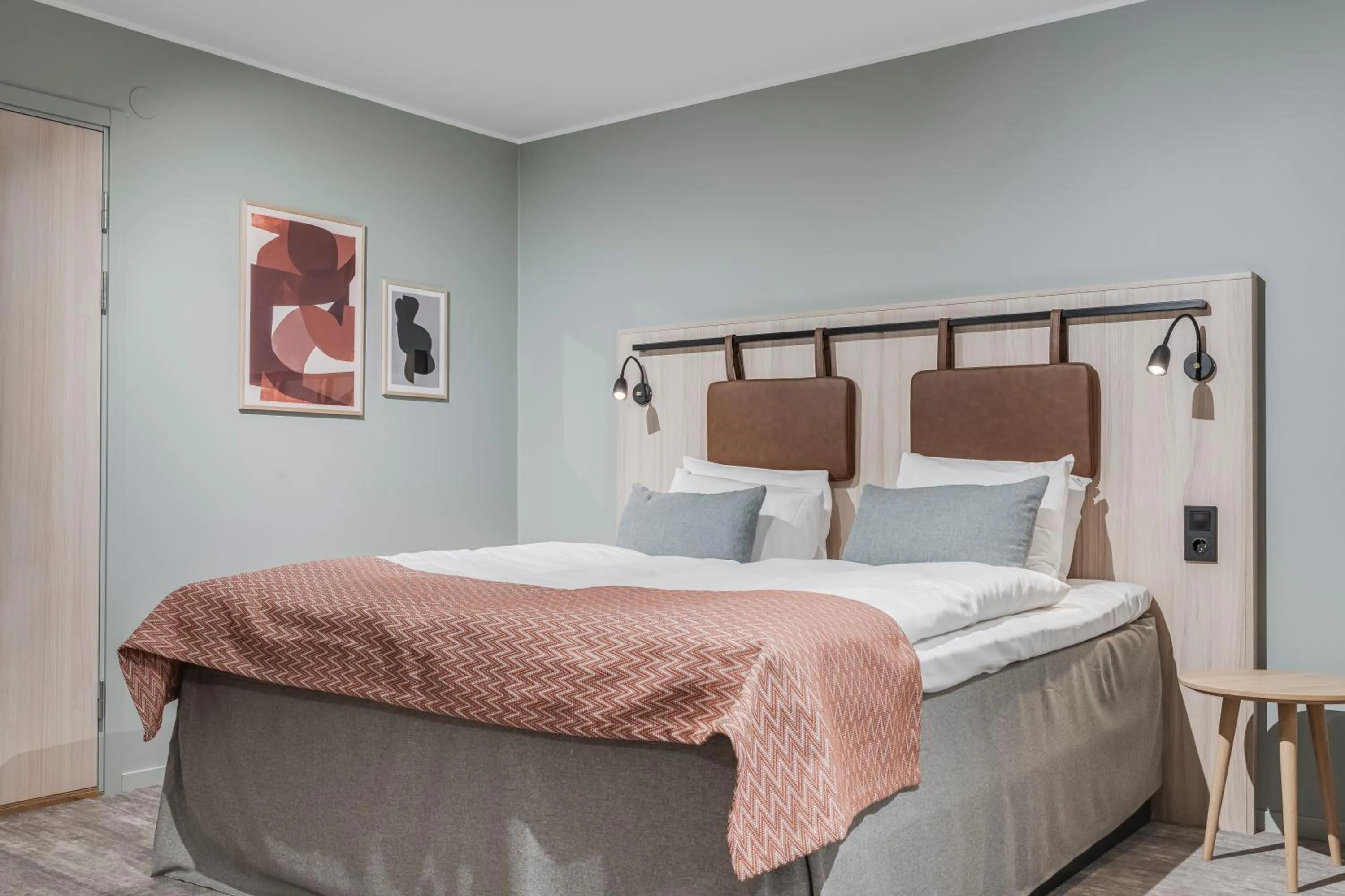 Bed in Quality Hotel Luleå