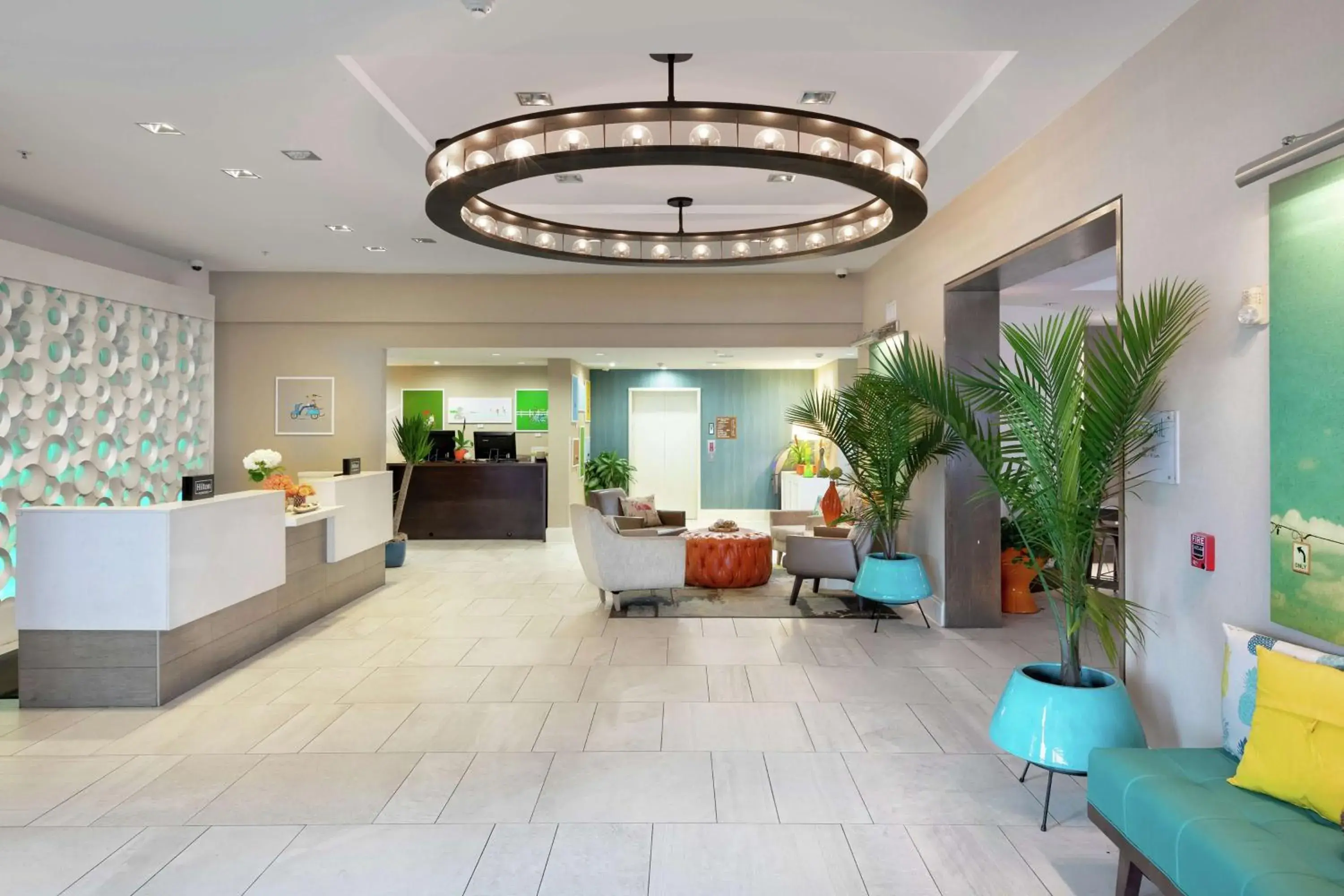 Lobby or reception in DoubleTree by Hilton Galveston Beach Lobby or reception in DoubleTree by Hilton Galveston Beach