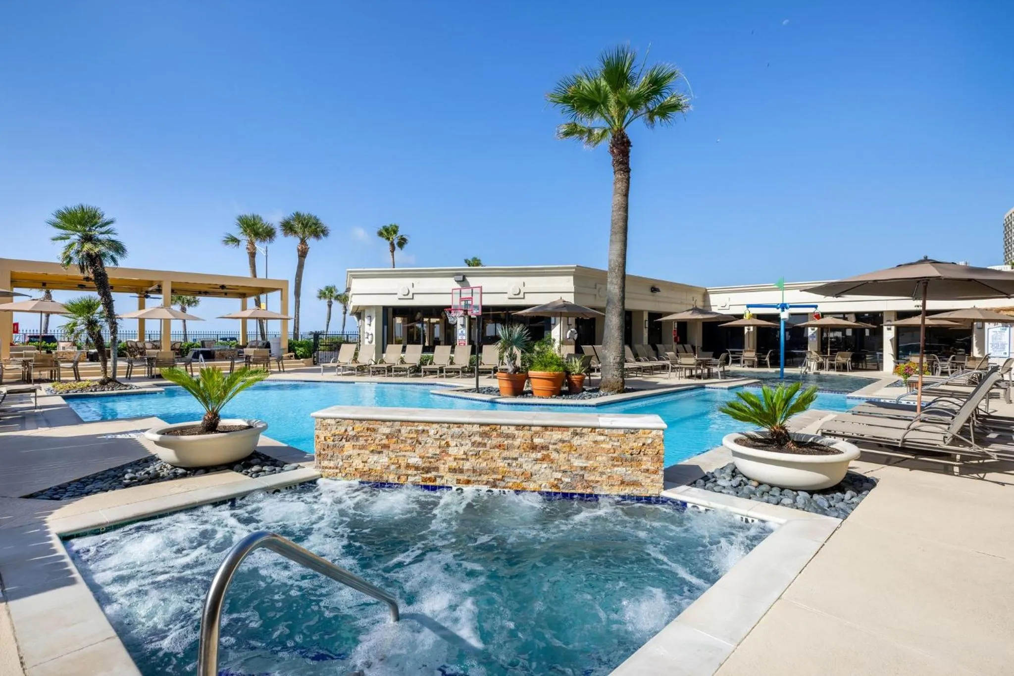 Swimming pool in Holiday Inn Resort Galveston - On The Beach by IHG