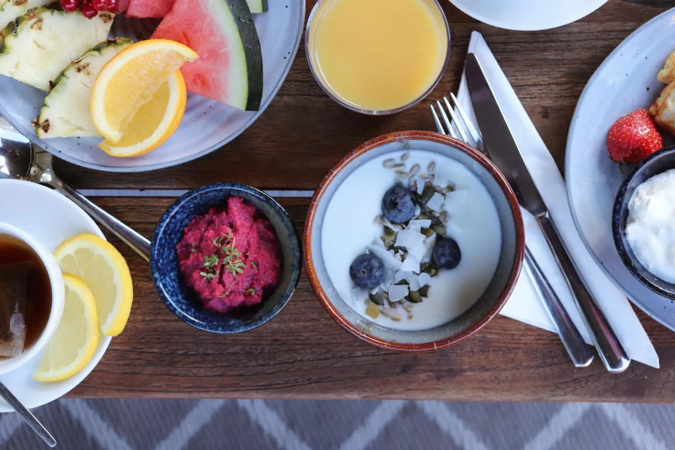 Buffet breakfast in Home Hotel Drott Buffet breakfast in Home Hotel Drott