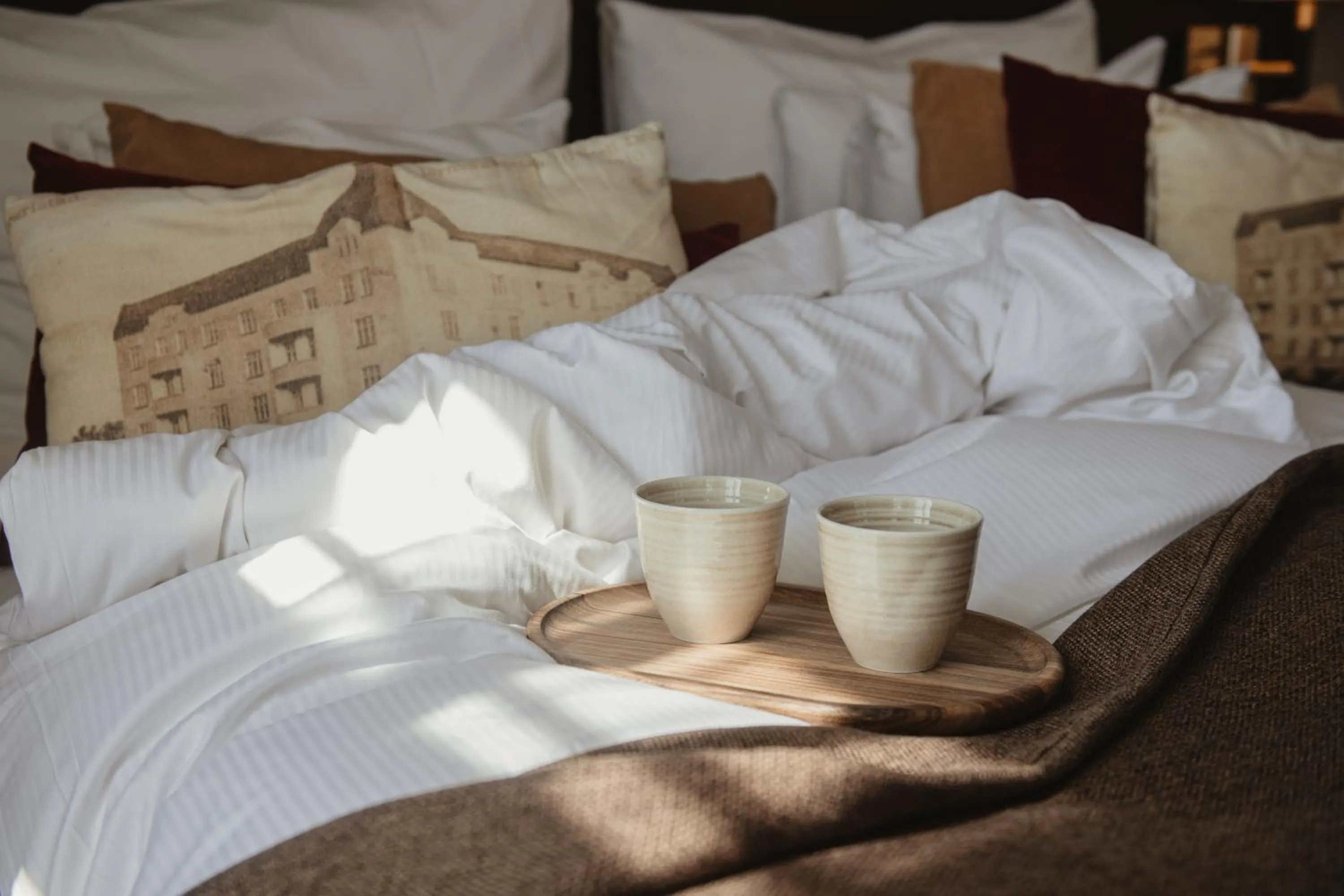 Bed in Home Hotel Drott