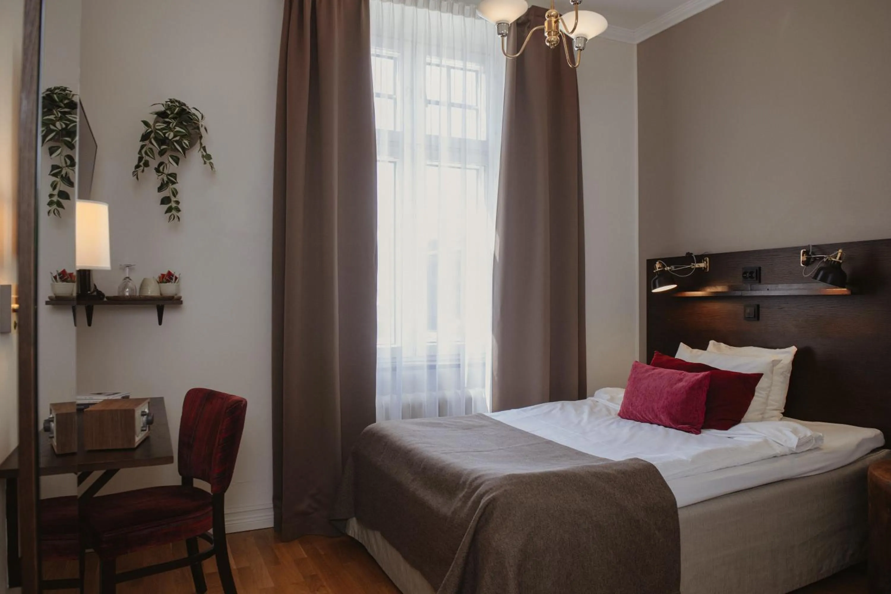 Bed in Home Hotel Drott