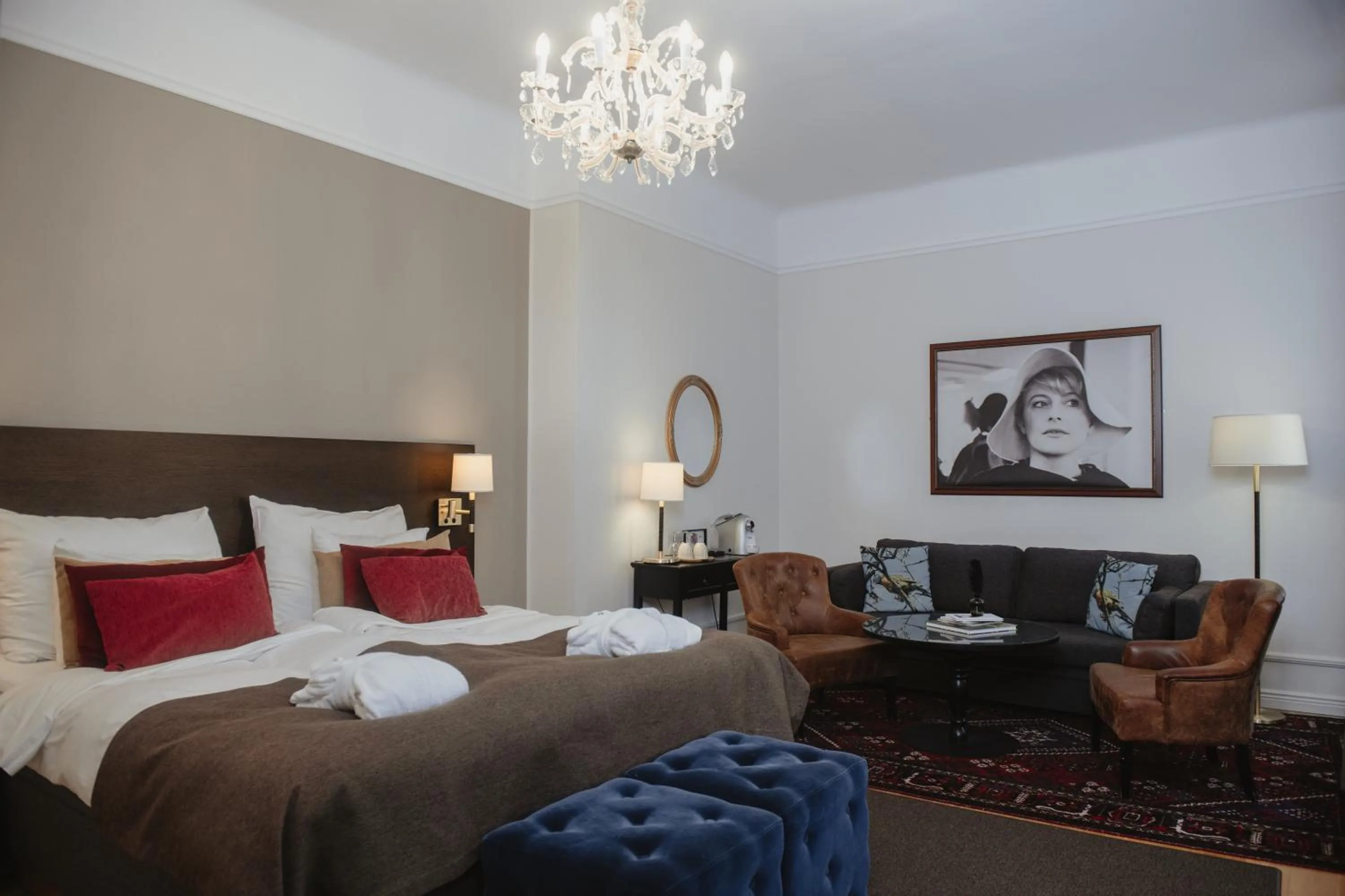 Bed in Home Hotel Drott