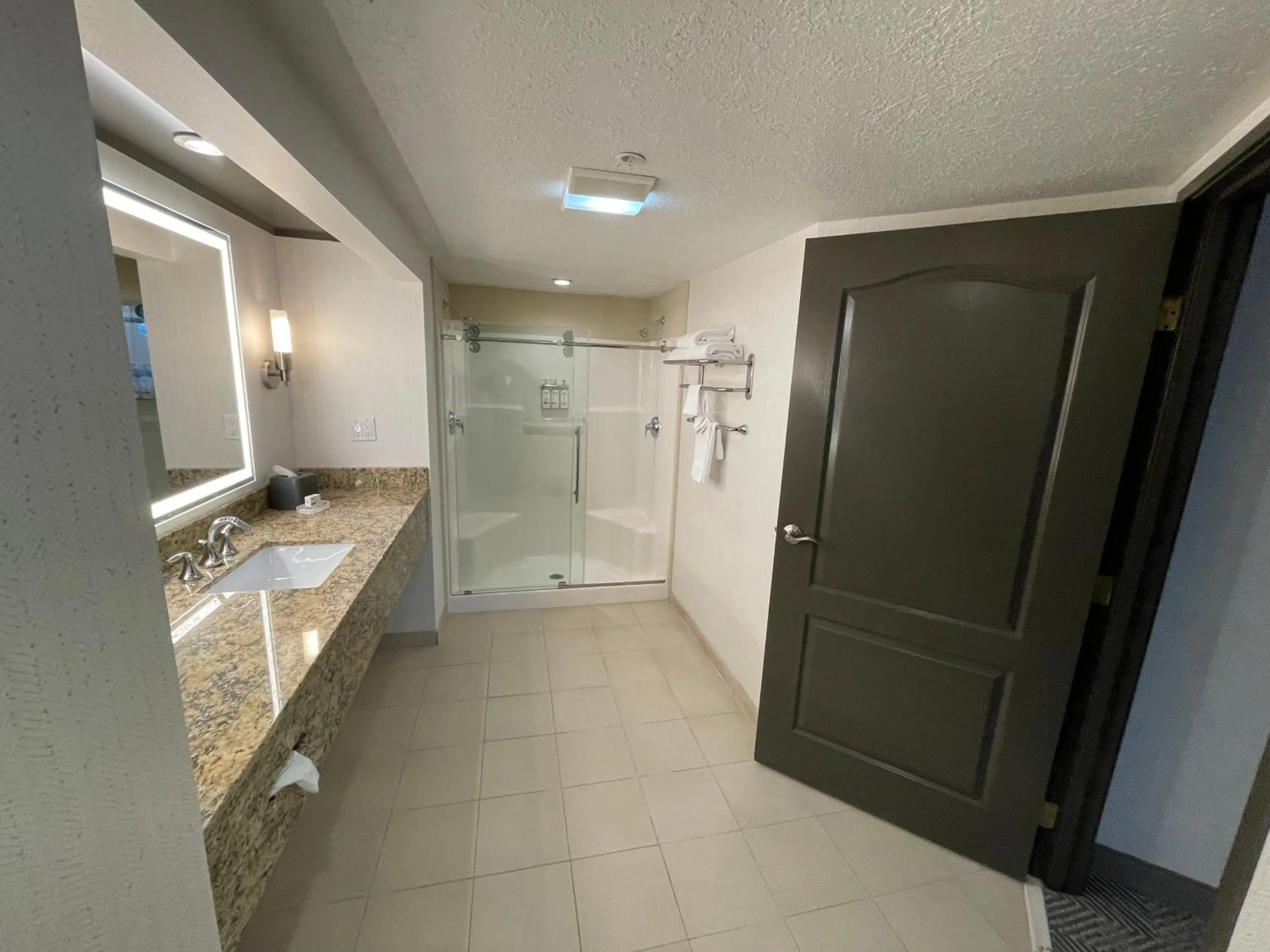 Shower in Holiday Inn Hotel & Suites Chicago Northwest - Elgin by IHG