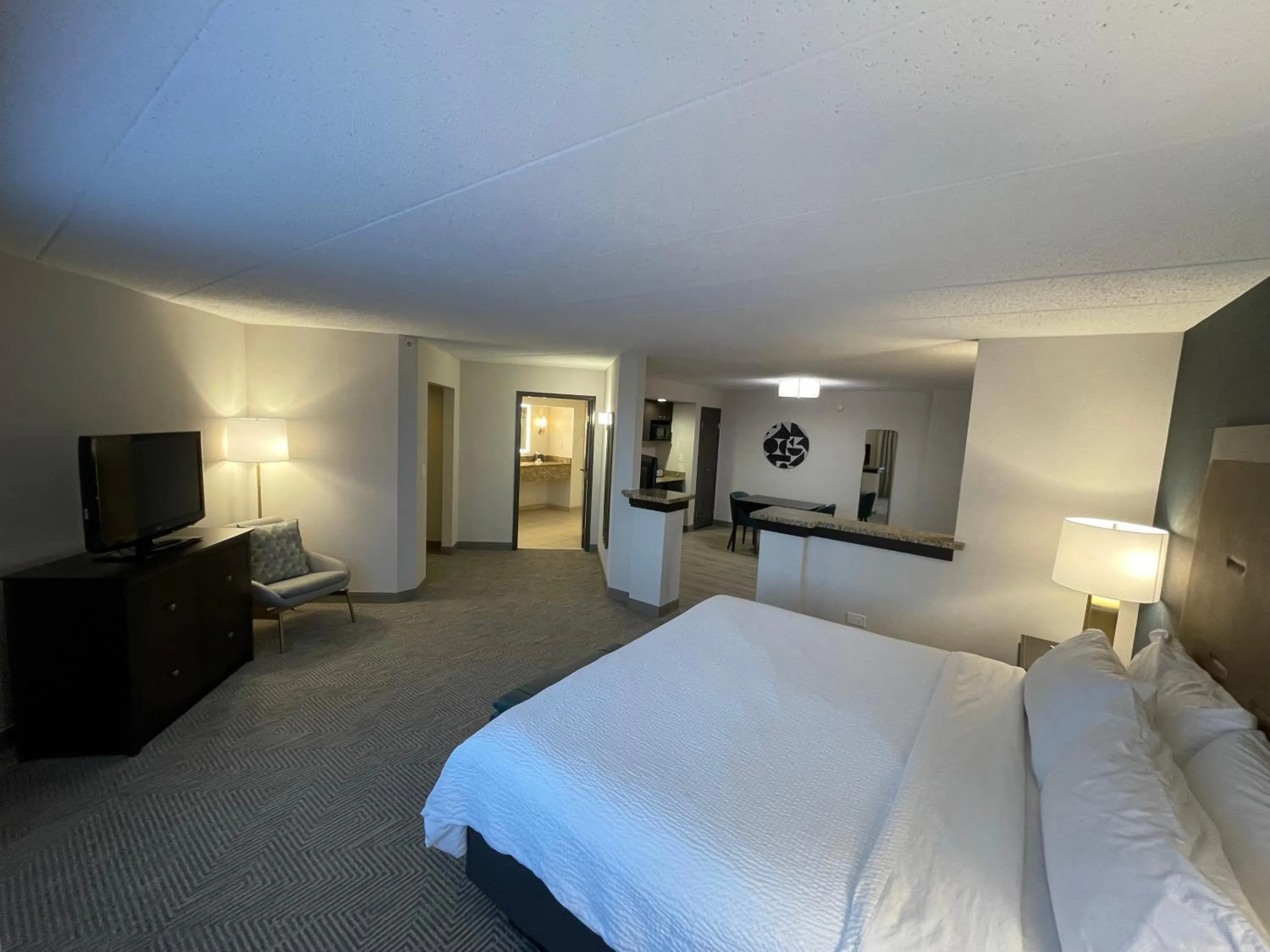Bedroom, Bed in Holiday Inn Hotel & Suites Chicago Northwest - Elgin by IHG
