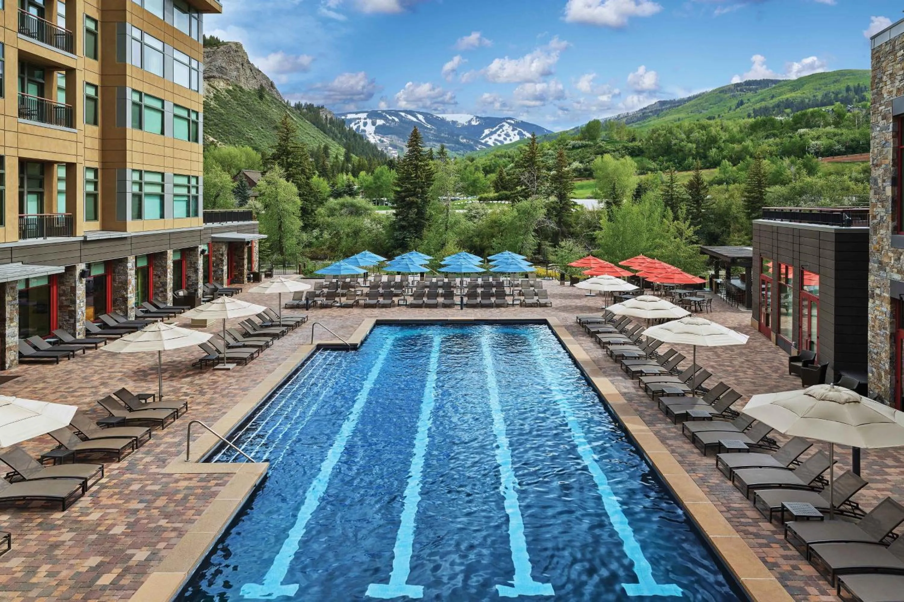 Swimming pool in The Westin Riverfront Mountain Villas, Beaver Creek Mountain