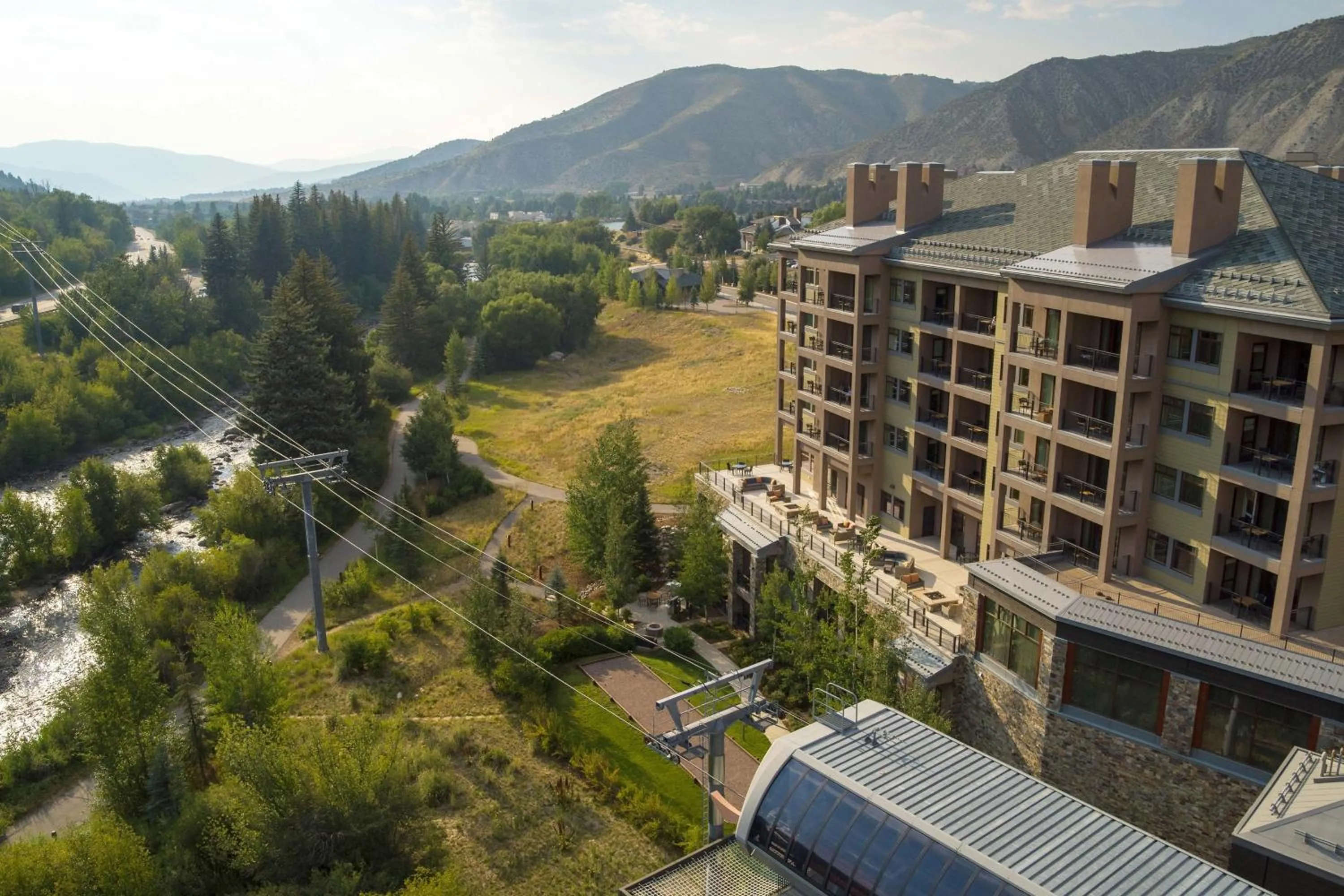 Property building in The Westin Riverfront Mountain Villas, Beaver Creek Mountain