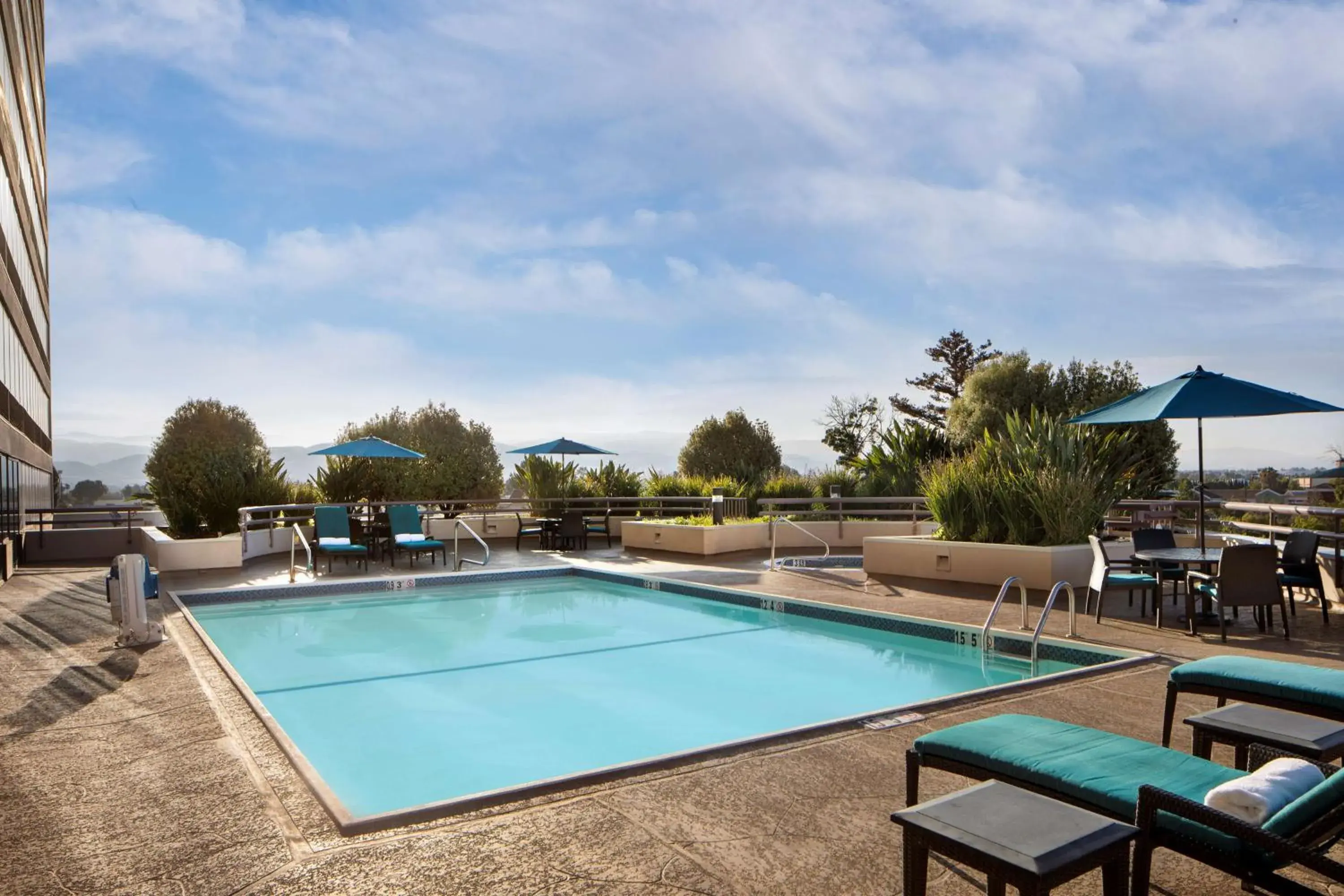 Pool view in Sonesta San Jose - Milpitas Pool view in Sonesta San Jose - Milpitas
