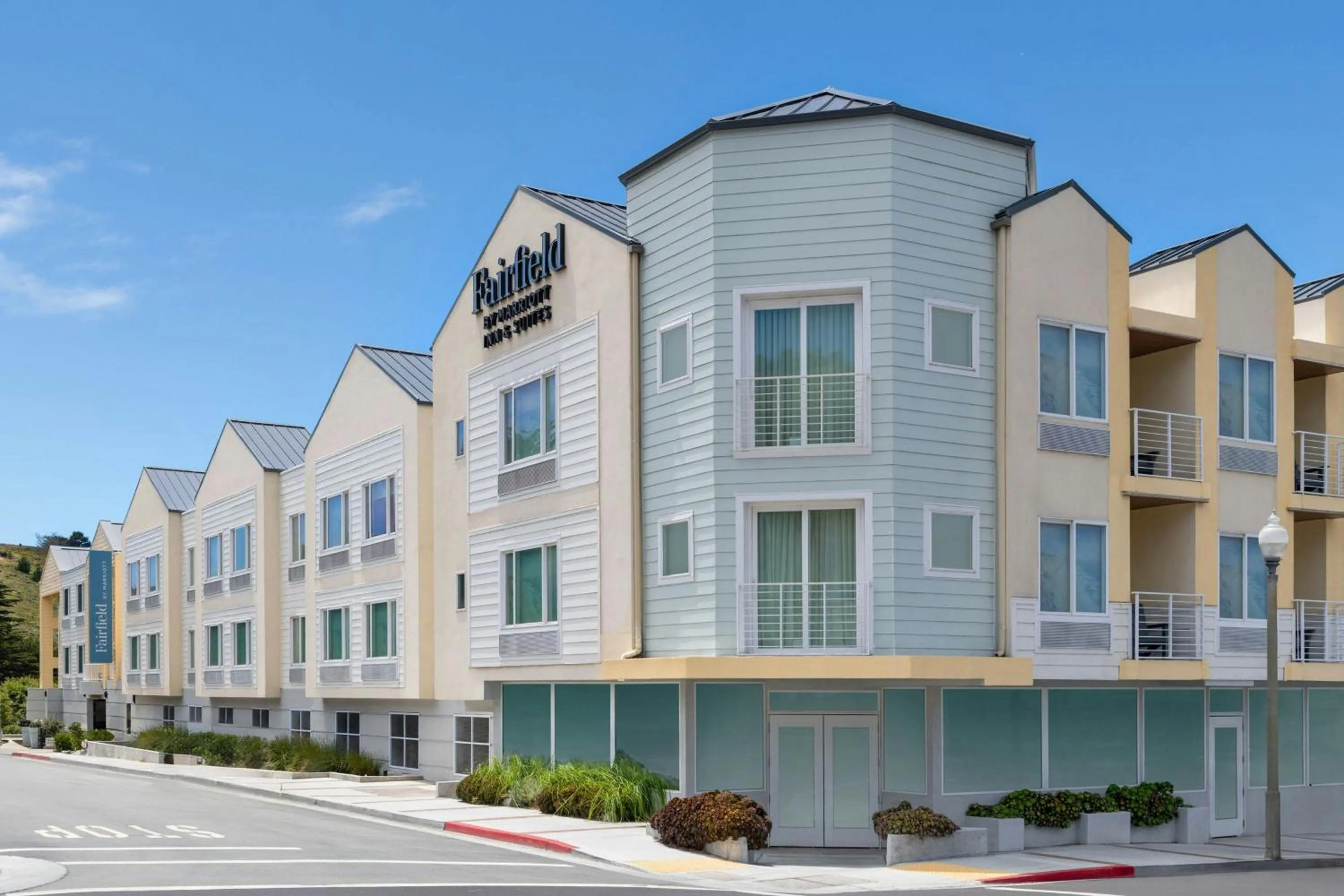 Property building in Fairfield by Marriott Inn & Suites San Francisco Pacifica