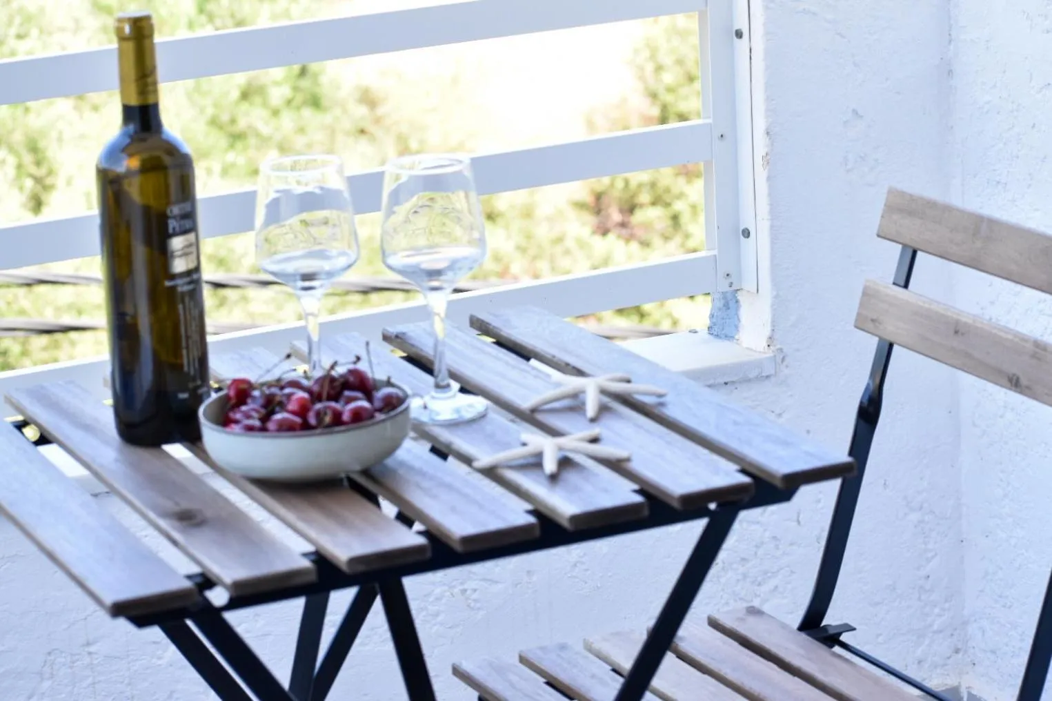 Balcony/Terrace in Charm Hotel, Hersonissos