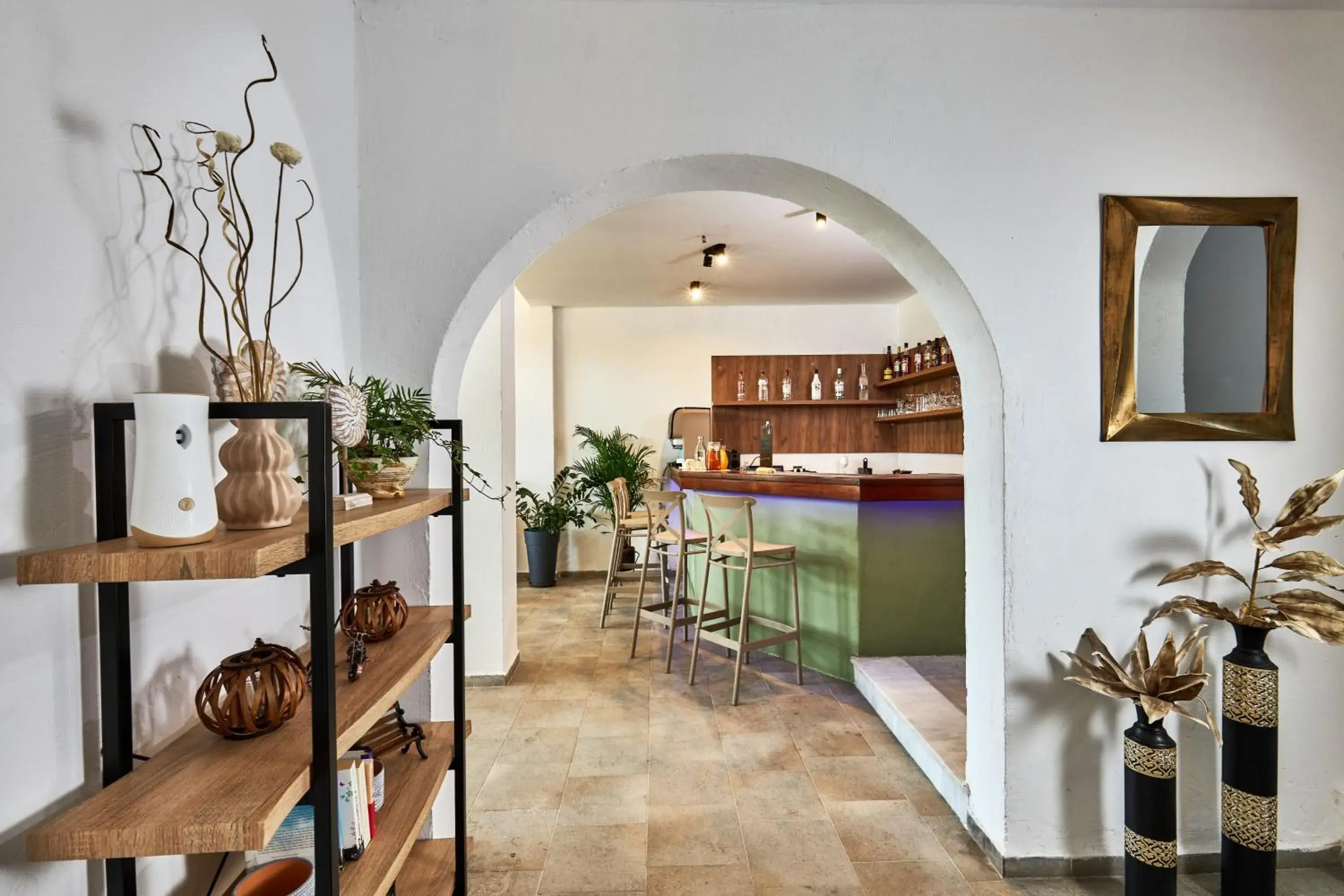 Lounge or bar in Charm Hotel, Hersonissos Lounge or bar in Charm Hotel, Hersonissos