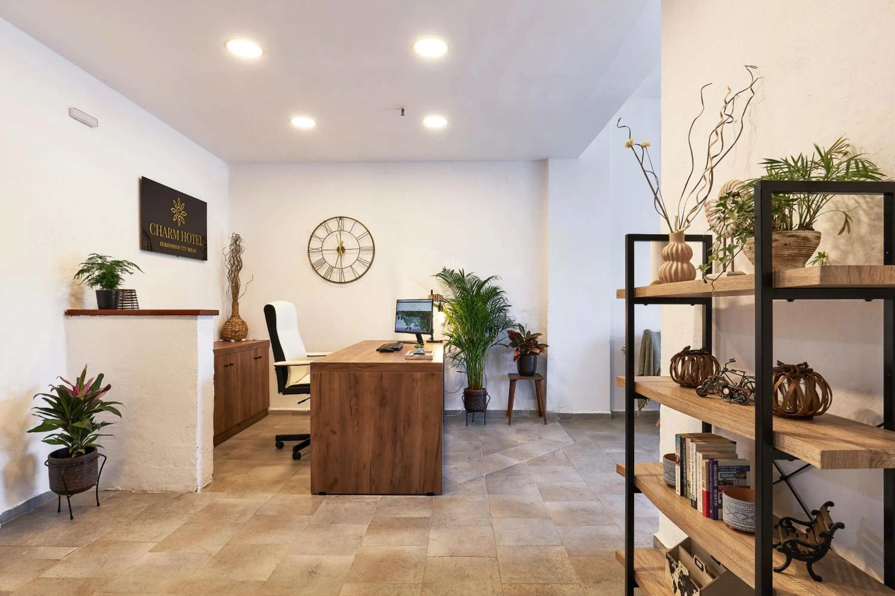Lobby or reception in Charm Hotel, Hersonissos