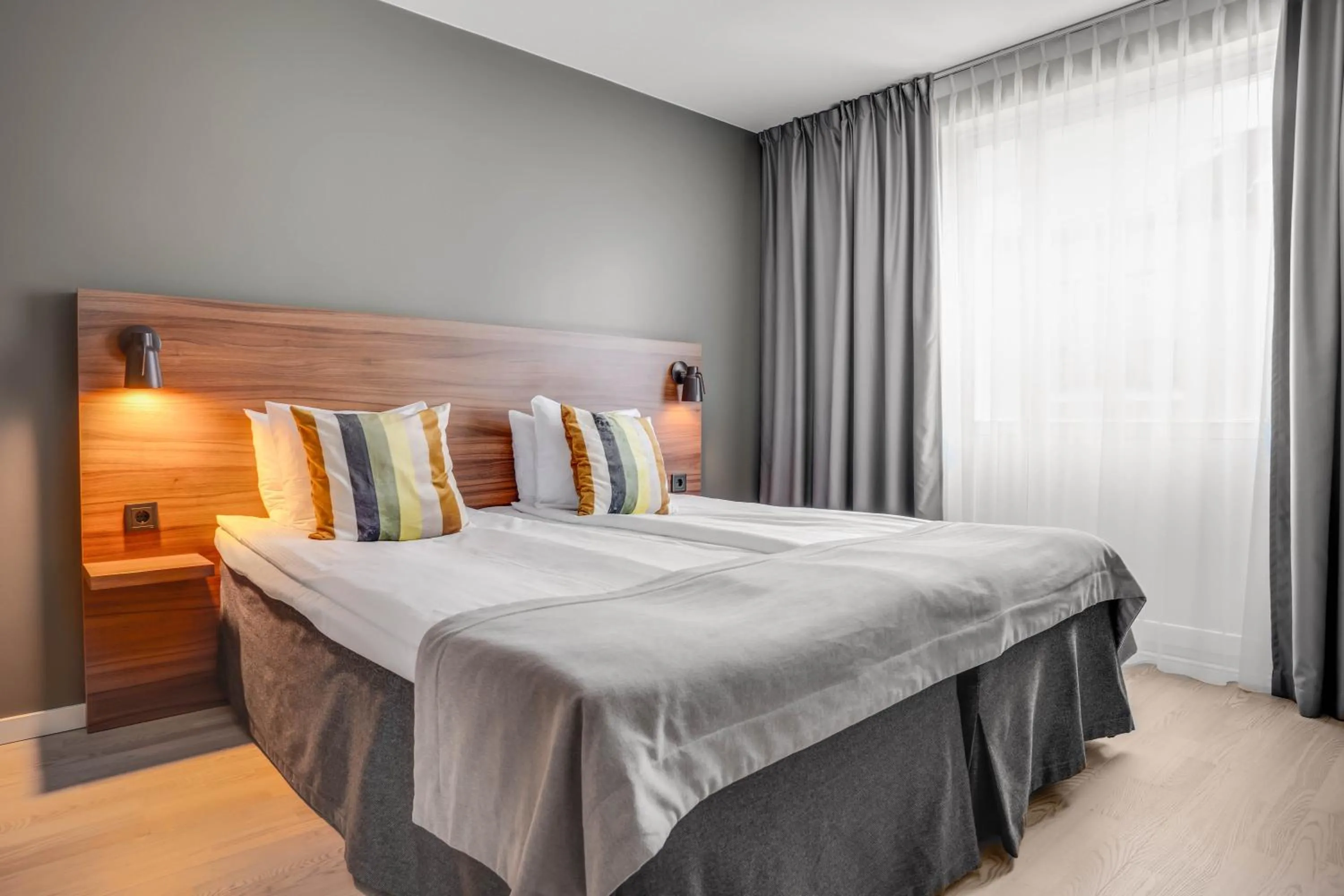 Bed in Quality Hotel Grand Kristianstad