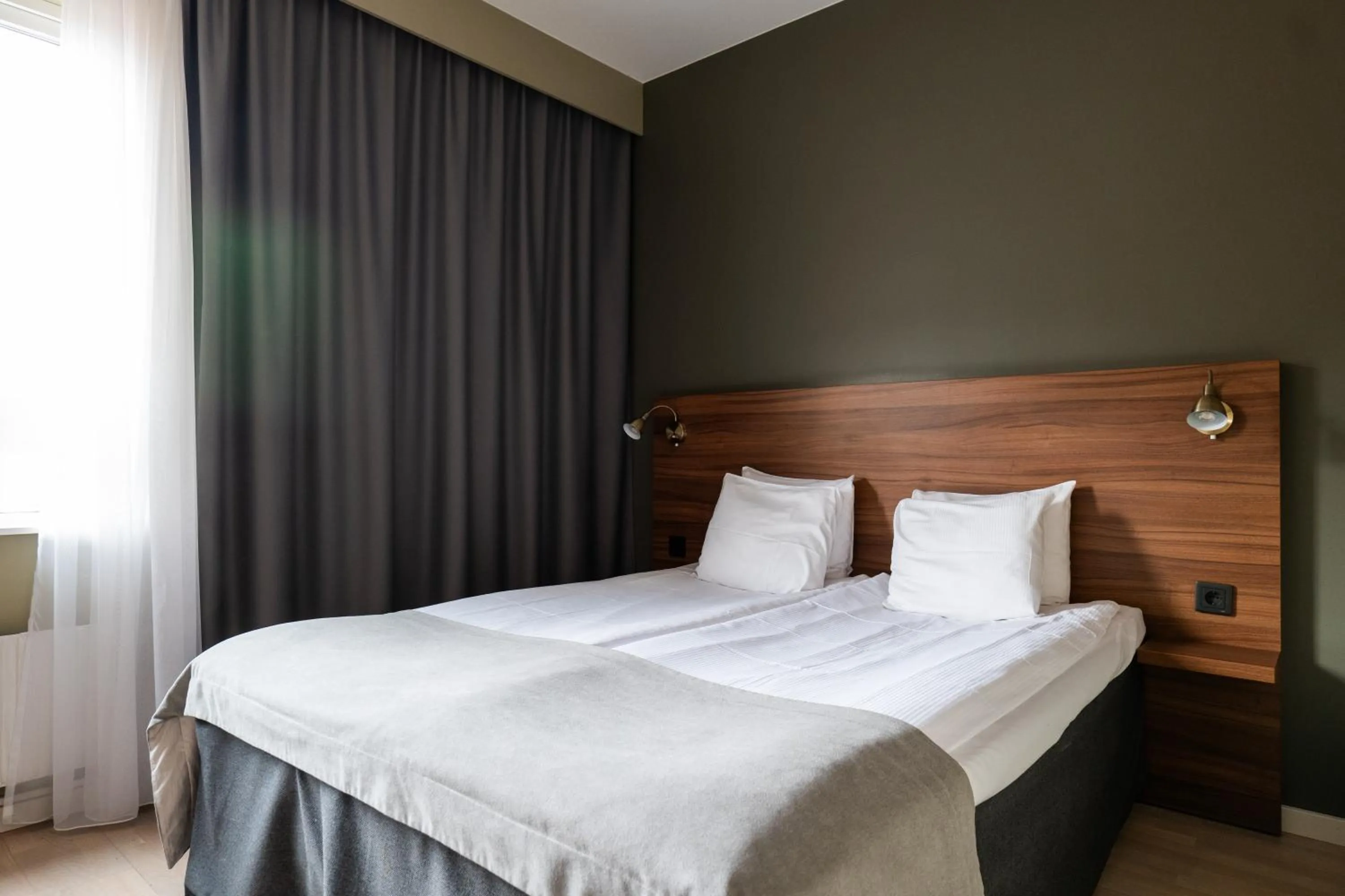 Bed in ProfilHotels Grand Kristianstad