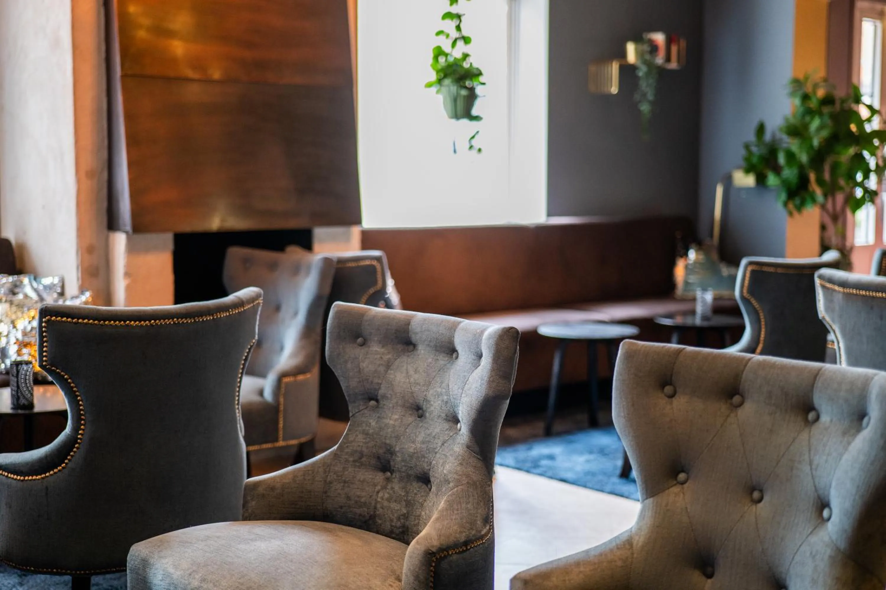 Lounge or bar in ProfilHotels Grand Kristianstad